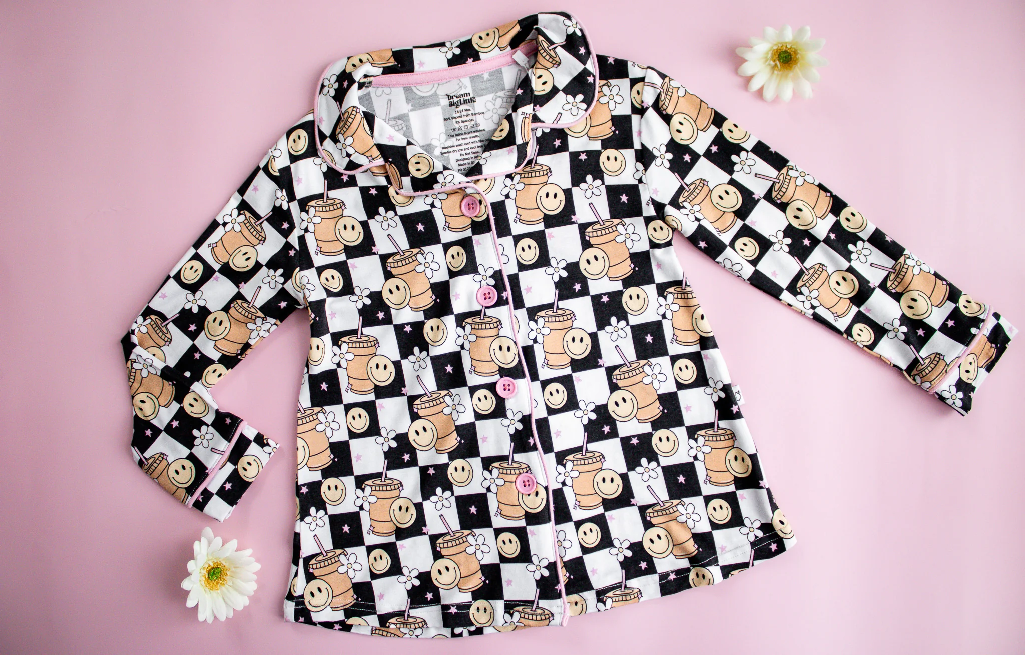SMILEY CUP OF CHECKERS GIRL'S DREAM GOWN - Image 5