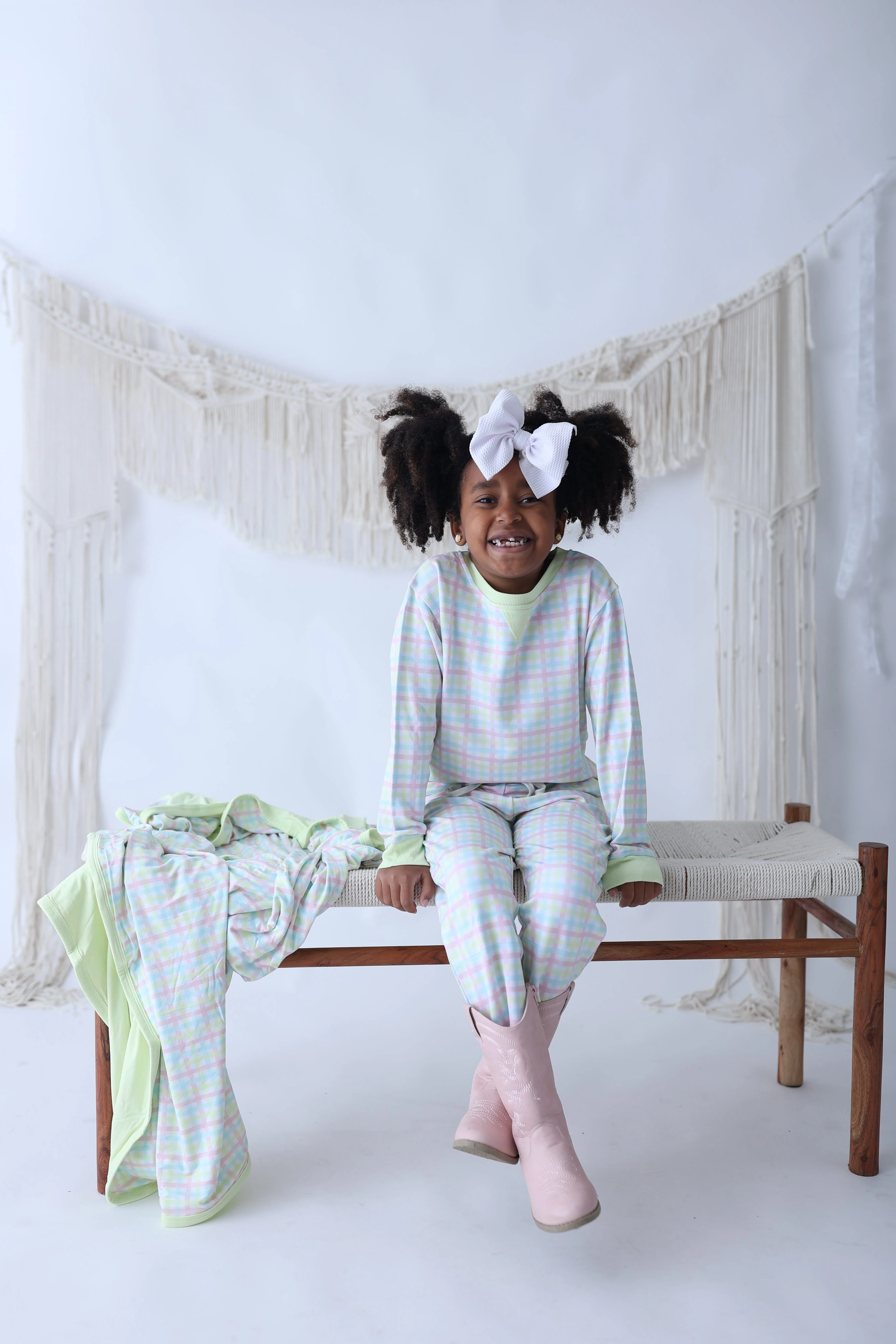 SPRING GINGHAM DREAM PULLOVER - Image 3