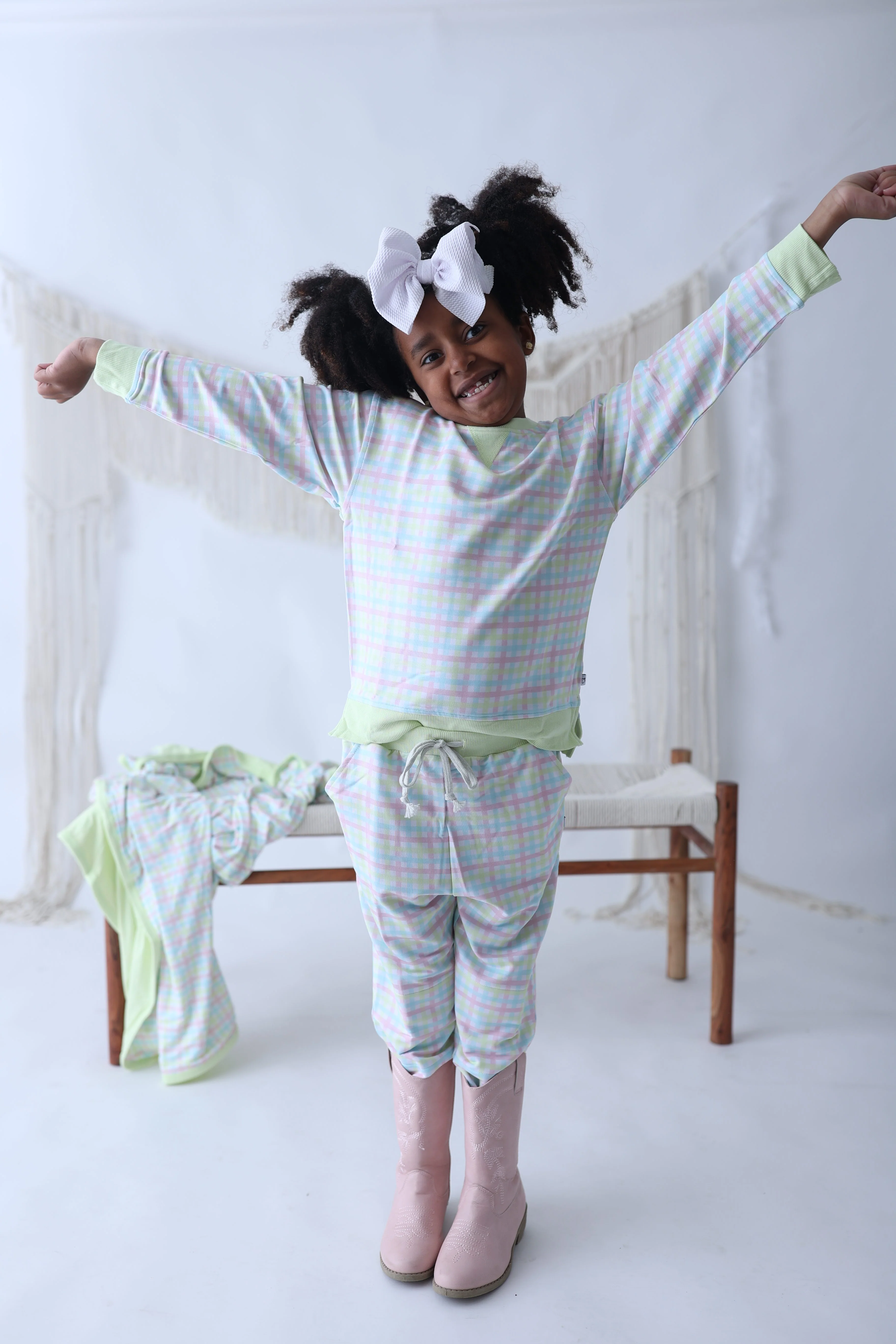 SPRING GINGHAM DREAM PULLOVER - Image 4