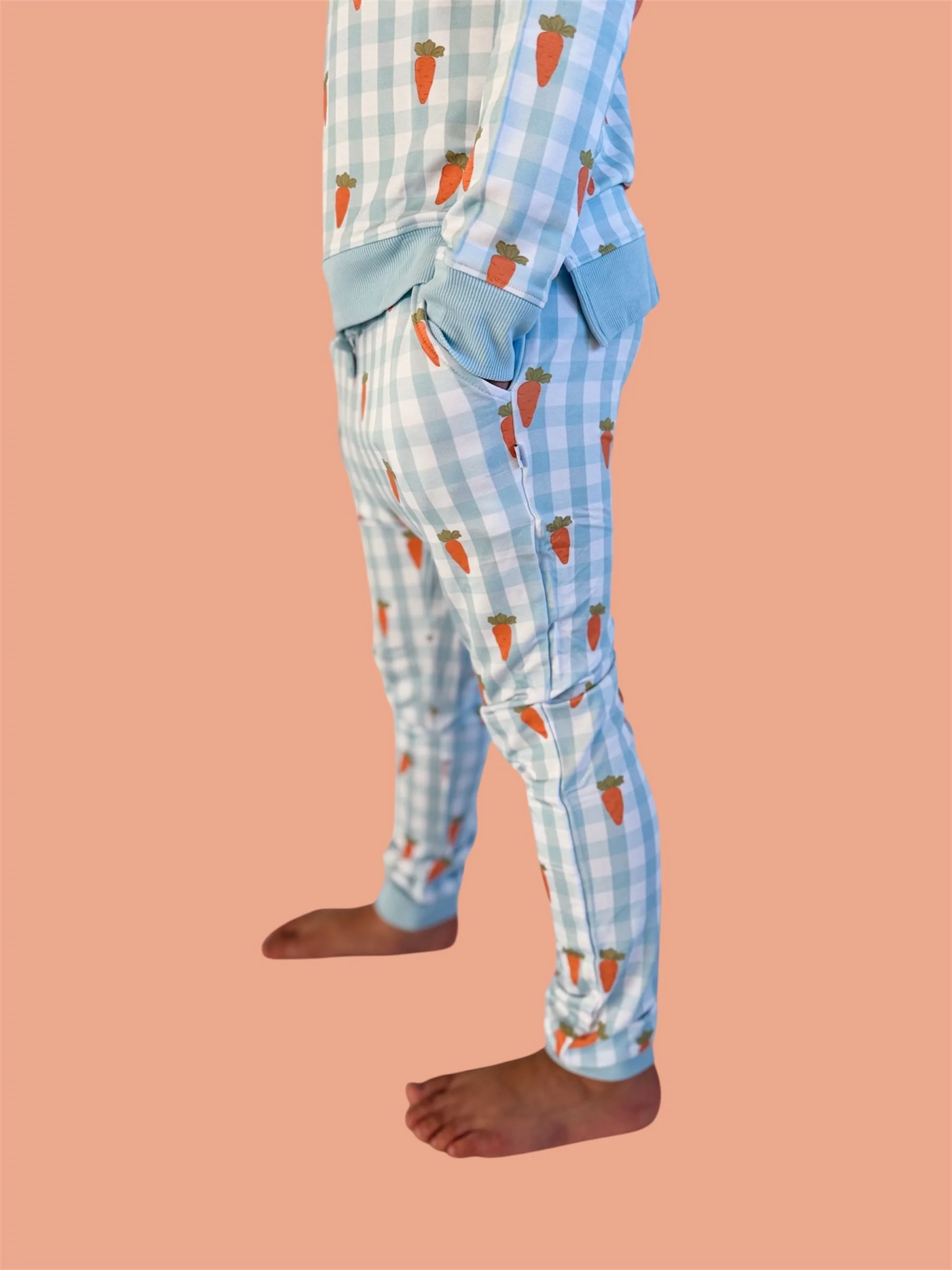 SPRING HARVEST CHECK DREAM JOGGER - Image 13