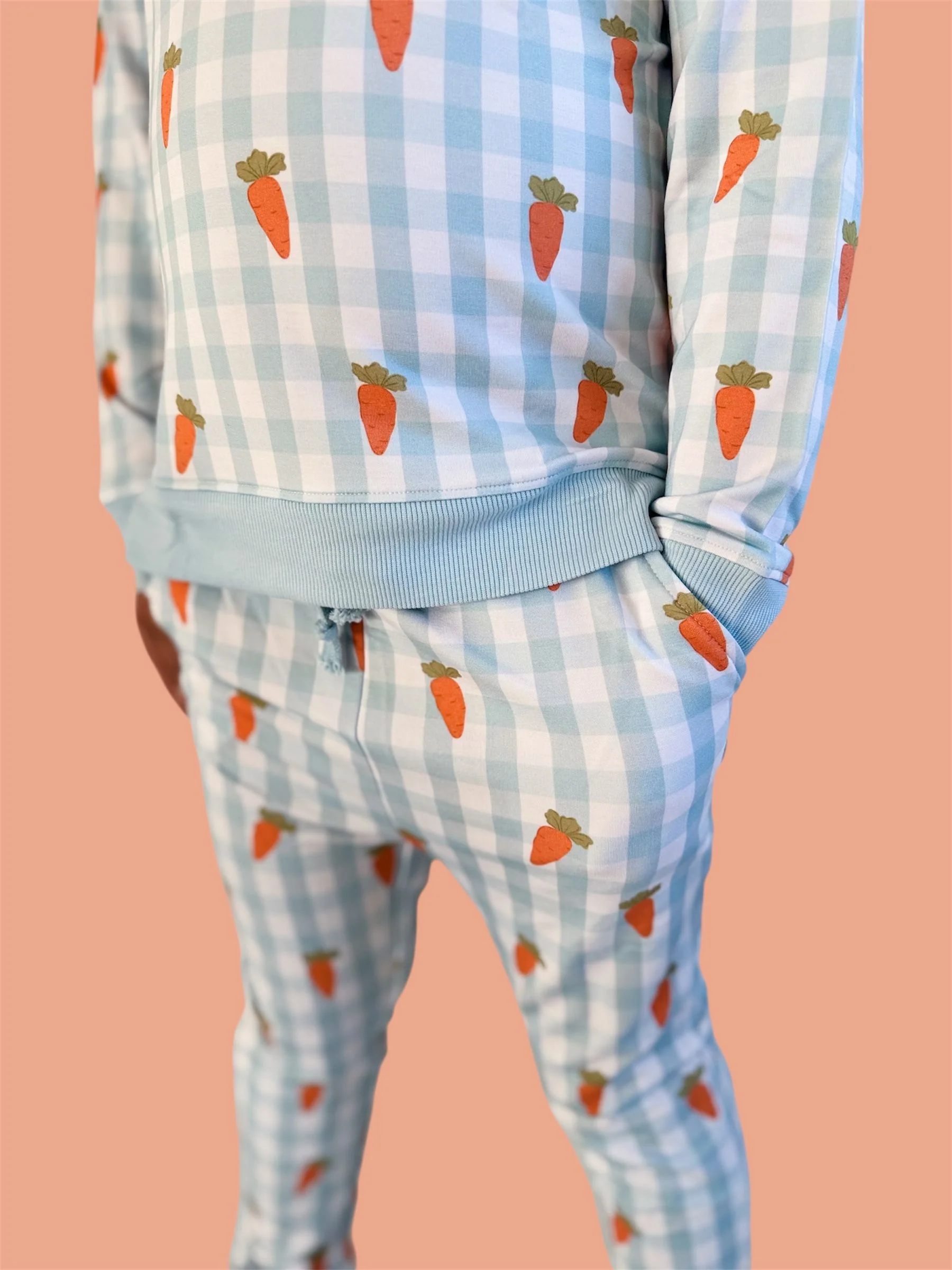 SPRING HARVEST CHECK DREAM JOGGER - Image 8