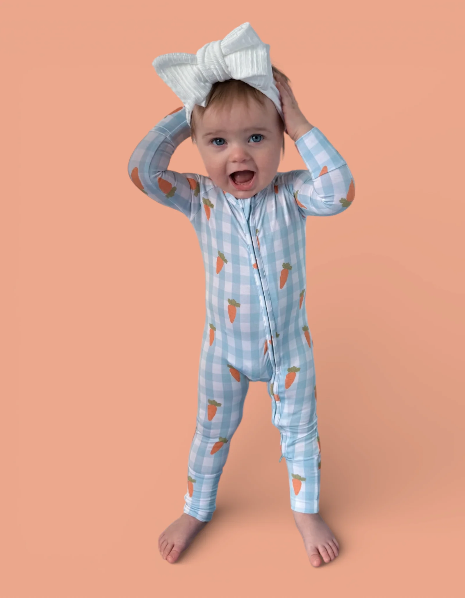 SPRING HARVEST CHECK DREAM ROMPER - Image 15