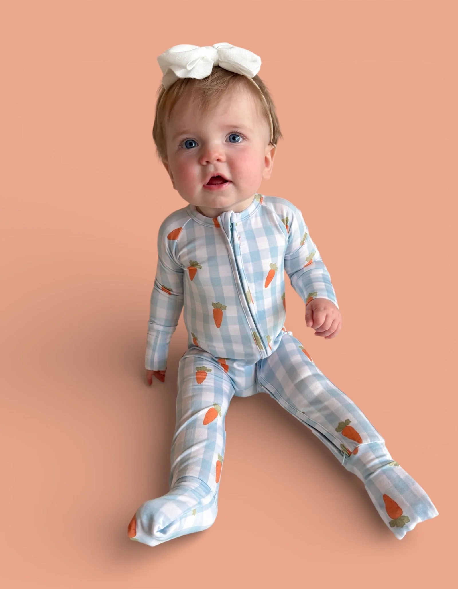 SPRING HARVEST CHECK DREAM ROMPER - Image 16