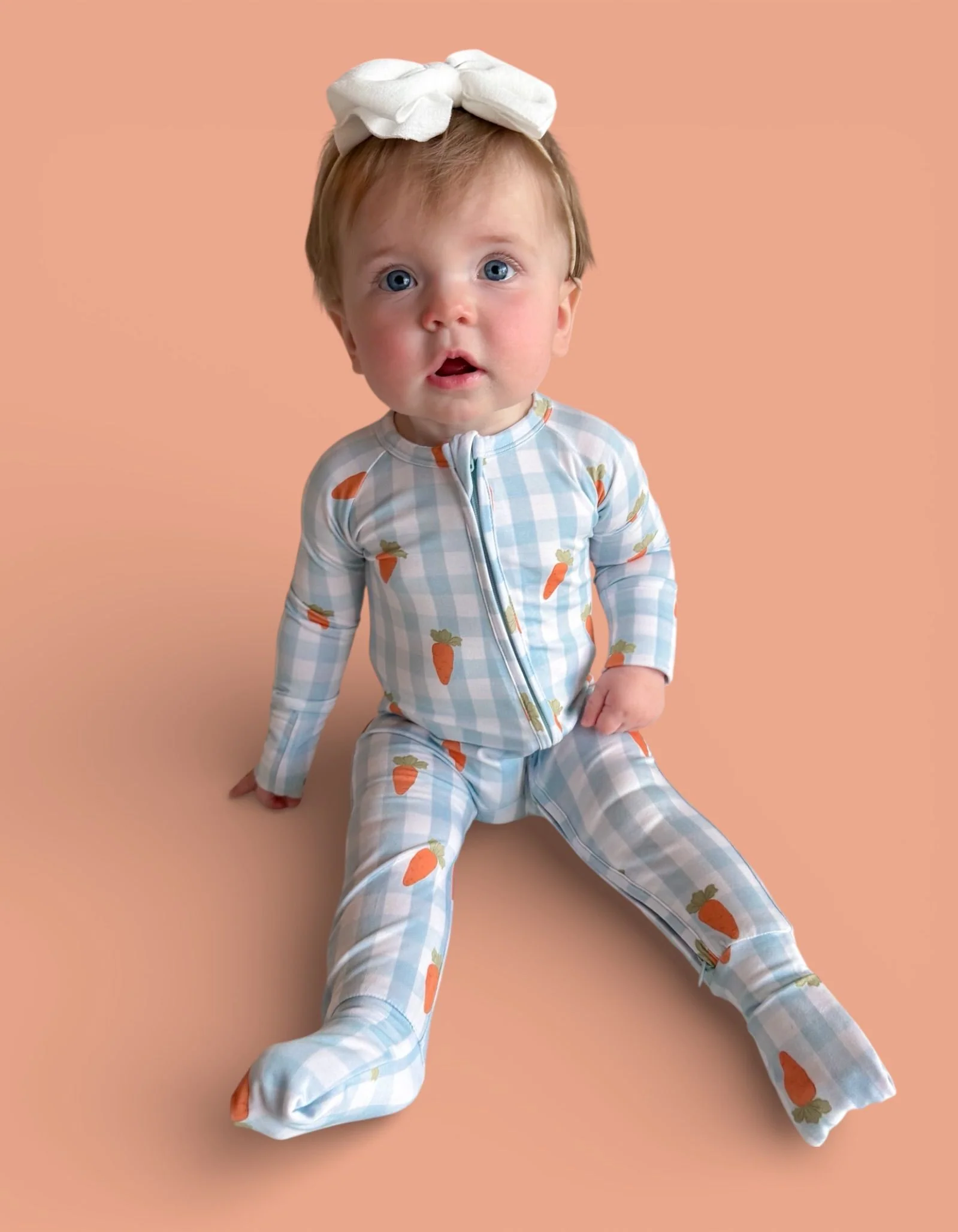 SPRING HARVEST CHECK DREAM ROMPER - Image 3
