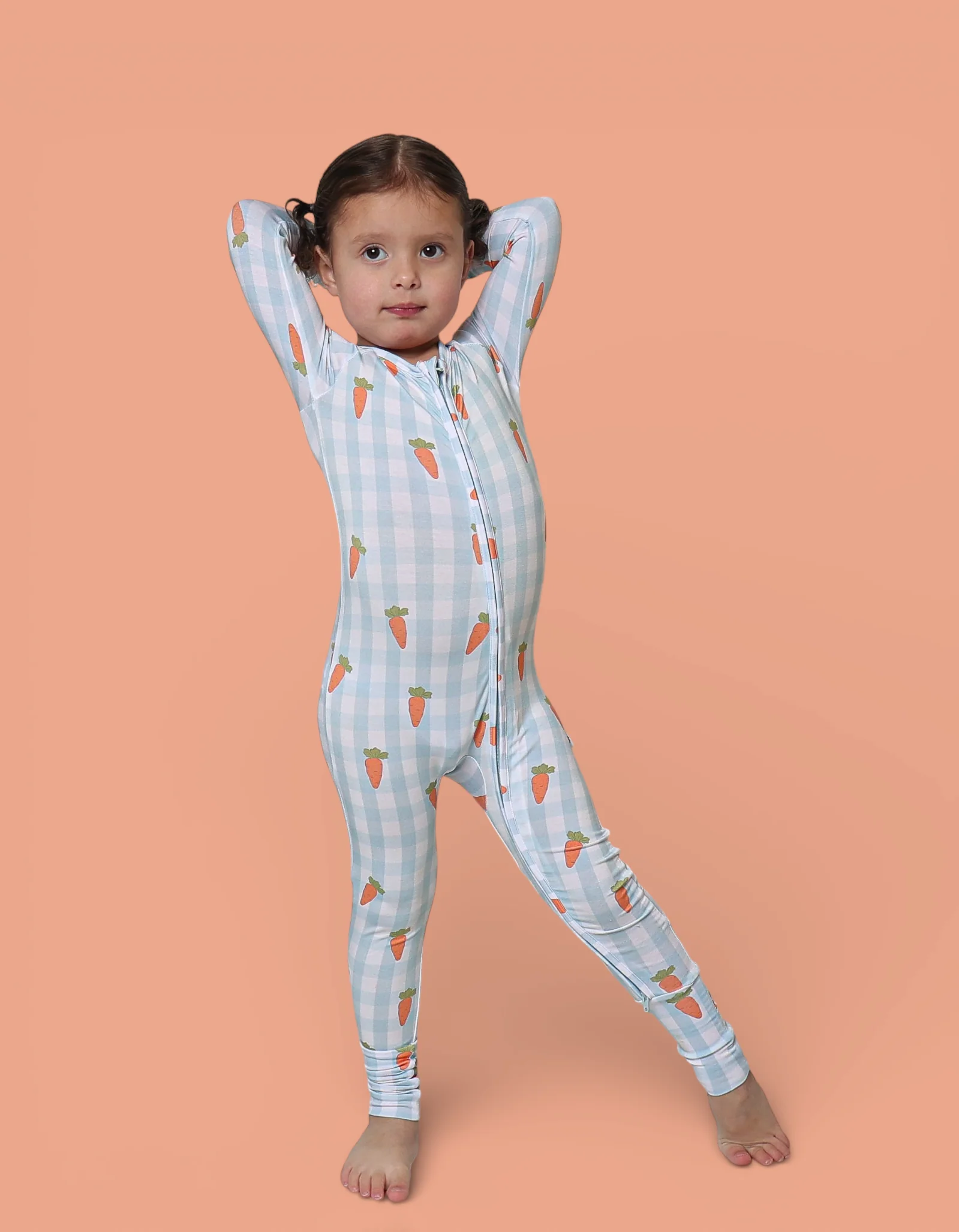 SPRING HARVEST CHECK DREAM ROMPER - Image 5