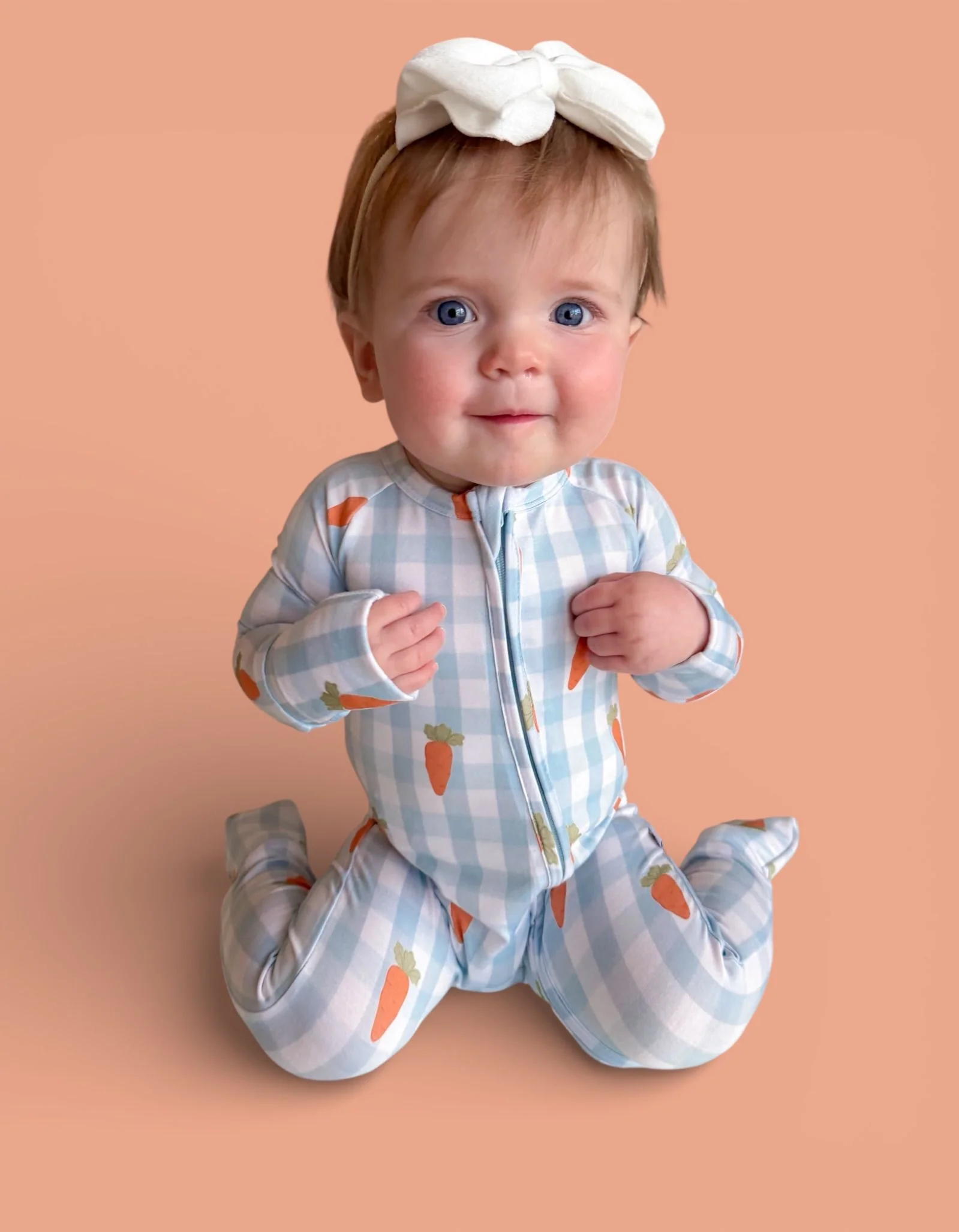 SPRING HARVEST CHECK DREAM ROMPER - Image 6