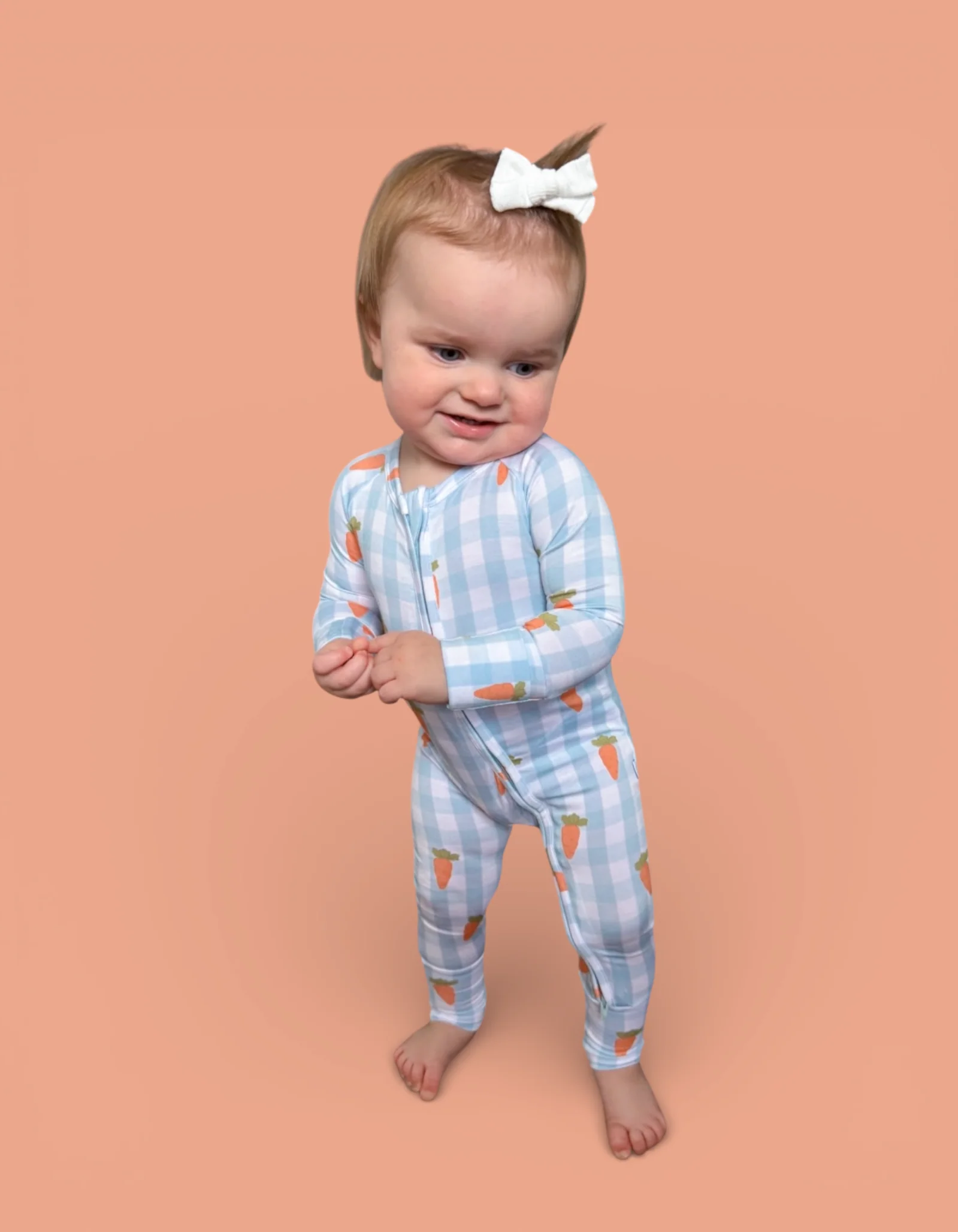 SPRING HARVEST CHECK DREAM ROMPER - Image 7