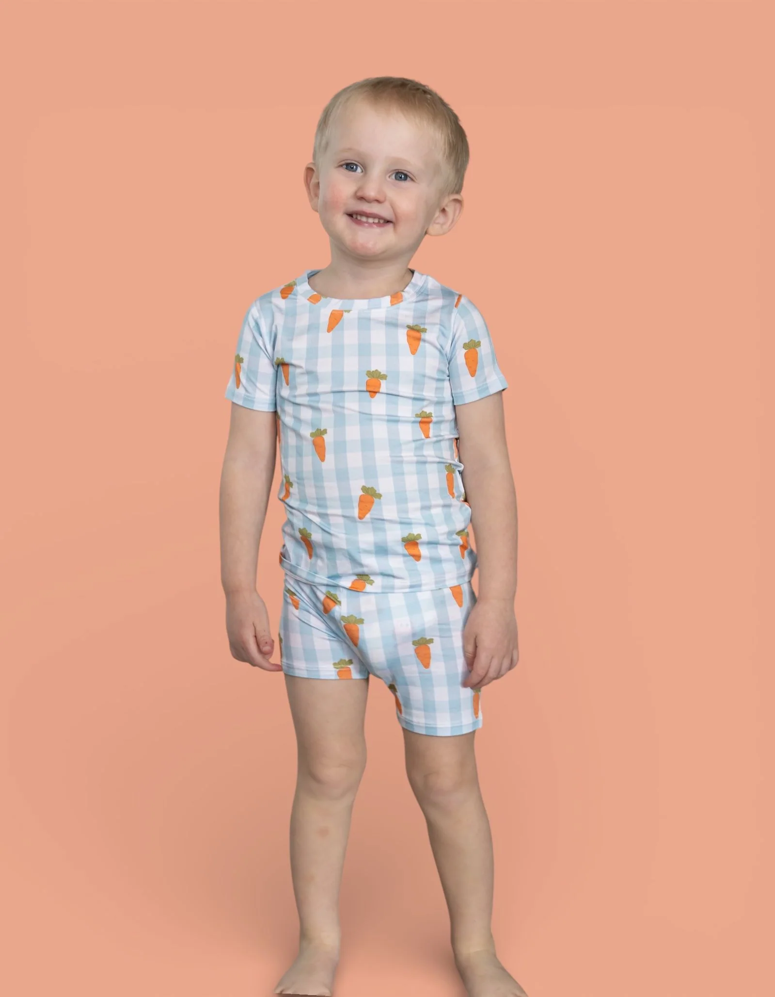 SPRING HARVEST CHECK DREAM SHORT SET - Image 3