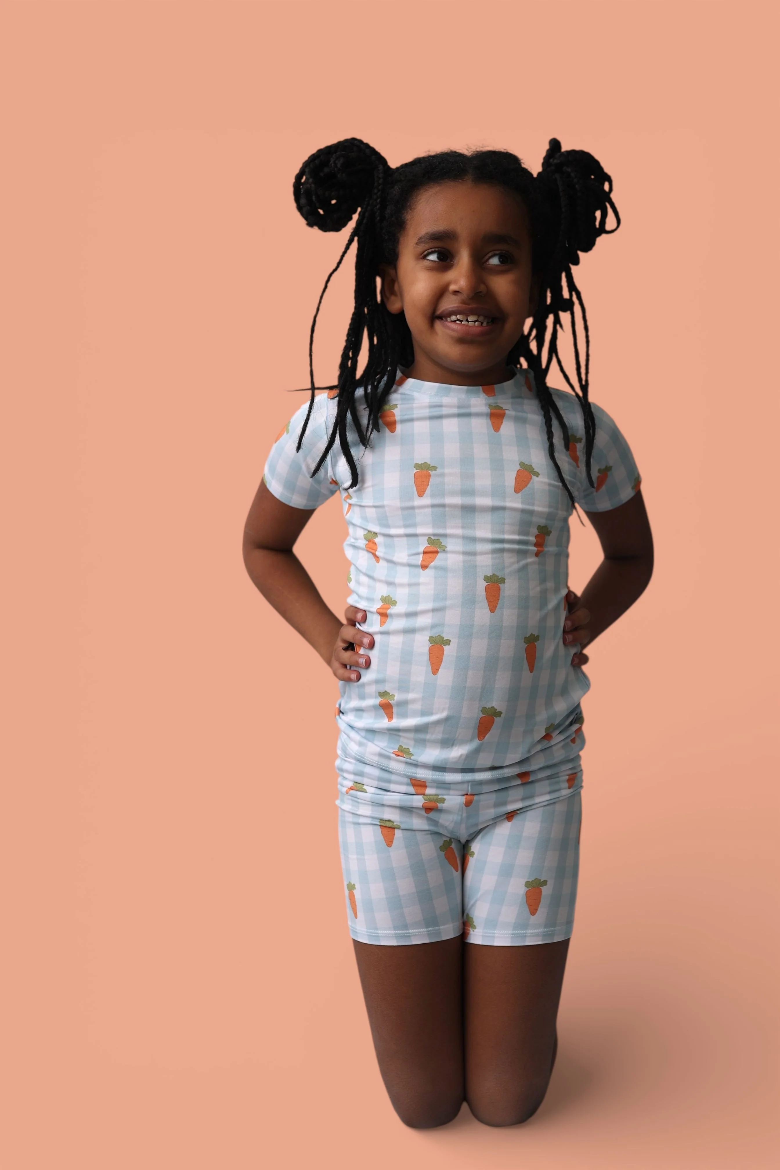 SPRING HARVEST CHECK DREAM SHORT SET - Image 5