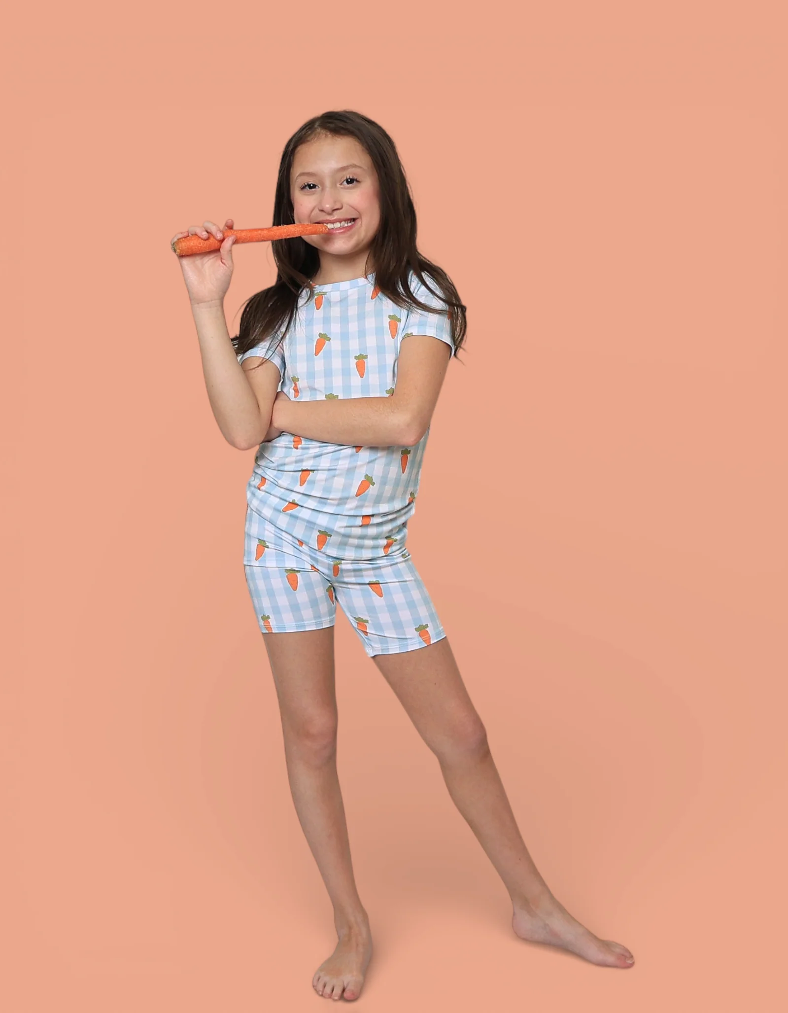 SPRING HARVEST CHECK DREAM SHORT SET - Image 7