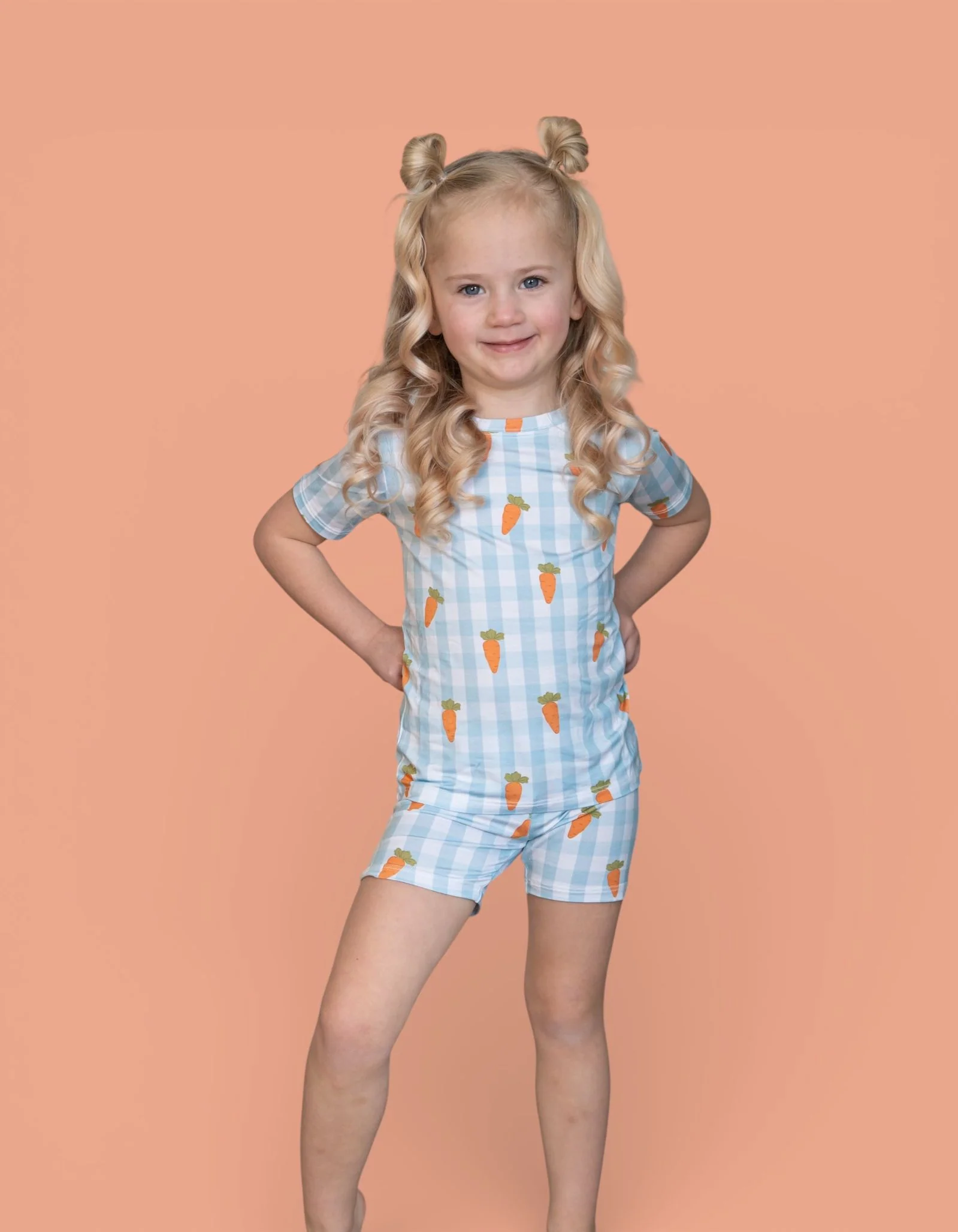 SPRING HARVEST CHECK DREAM SHORT SET - Image 8
