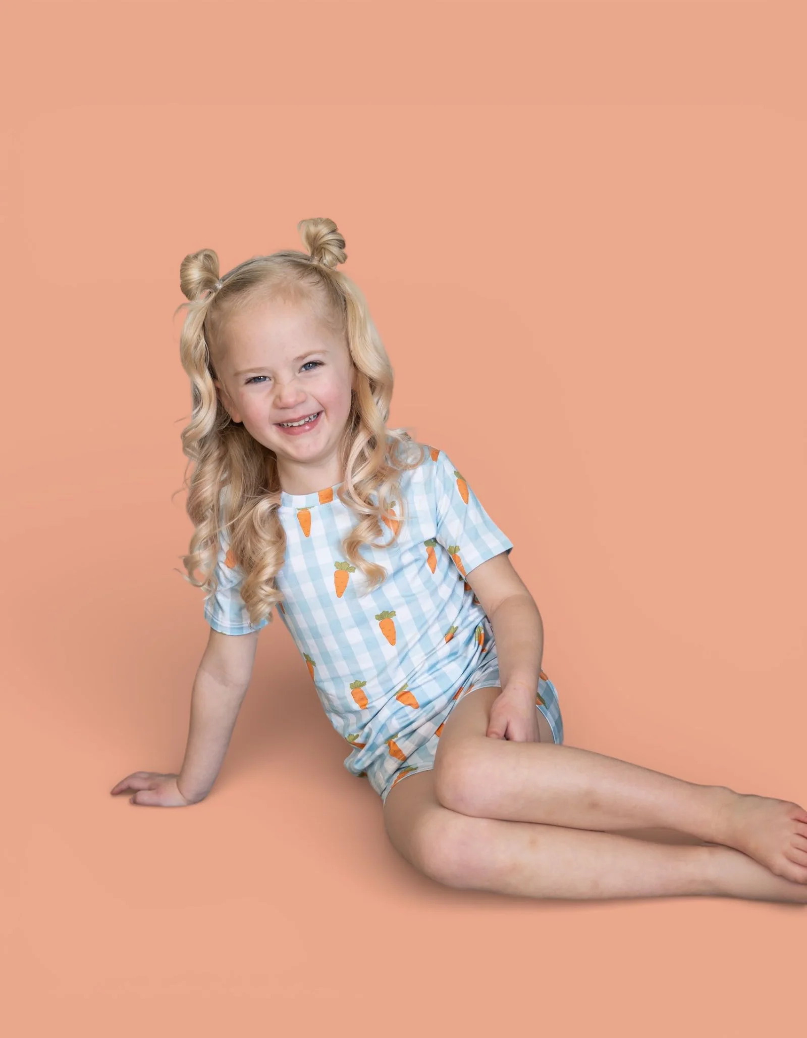 SPRING HARVEST CHECK DREAM SHORT SET - Image 9