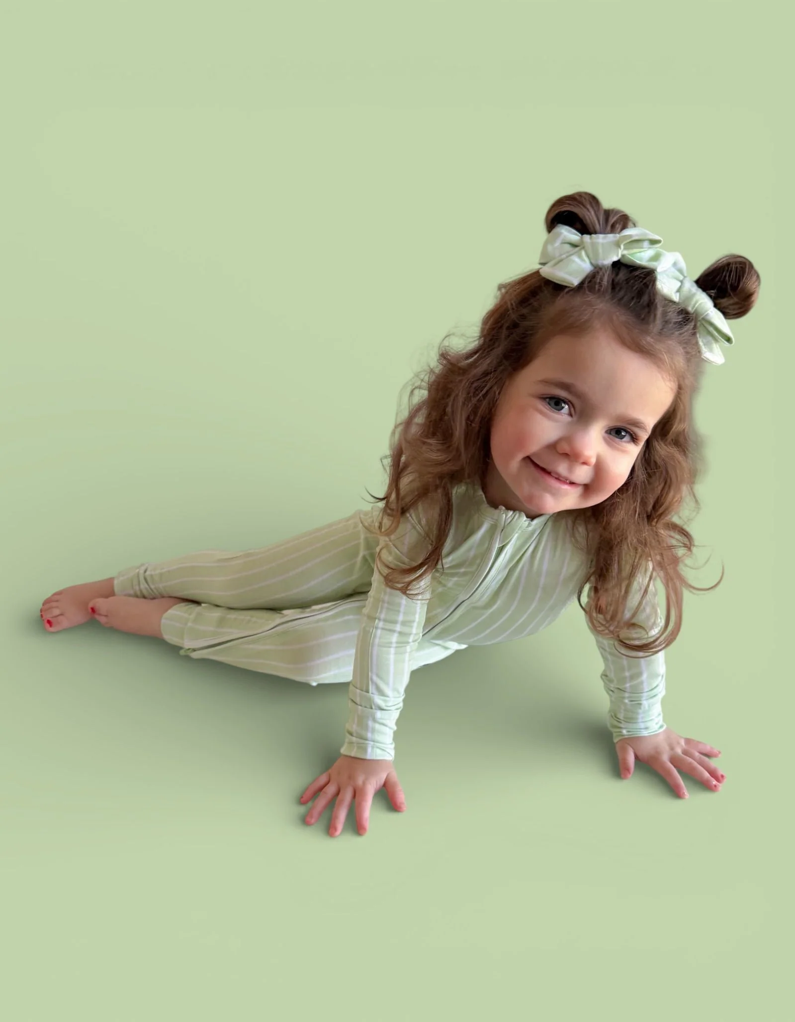 SPRINGTIME STRIPE DREAM ROMPER - Image 10