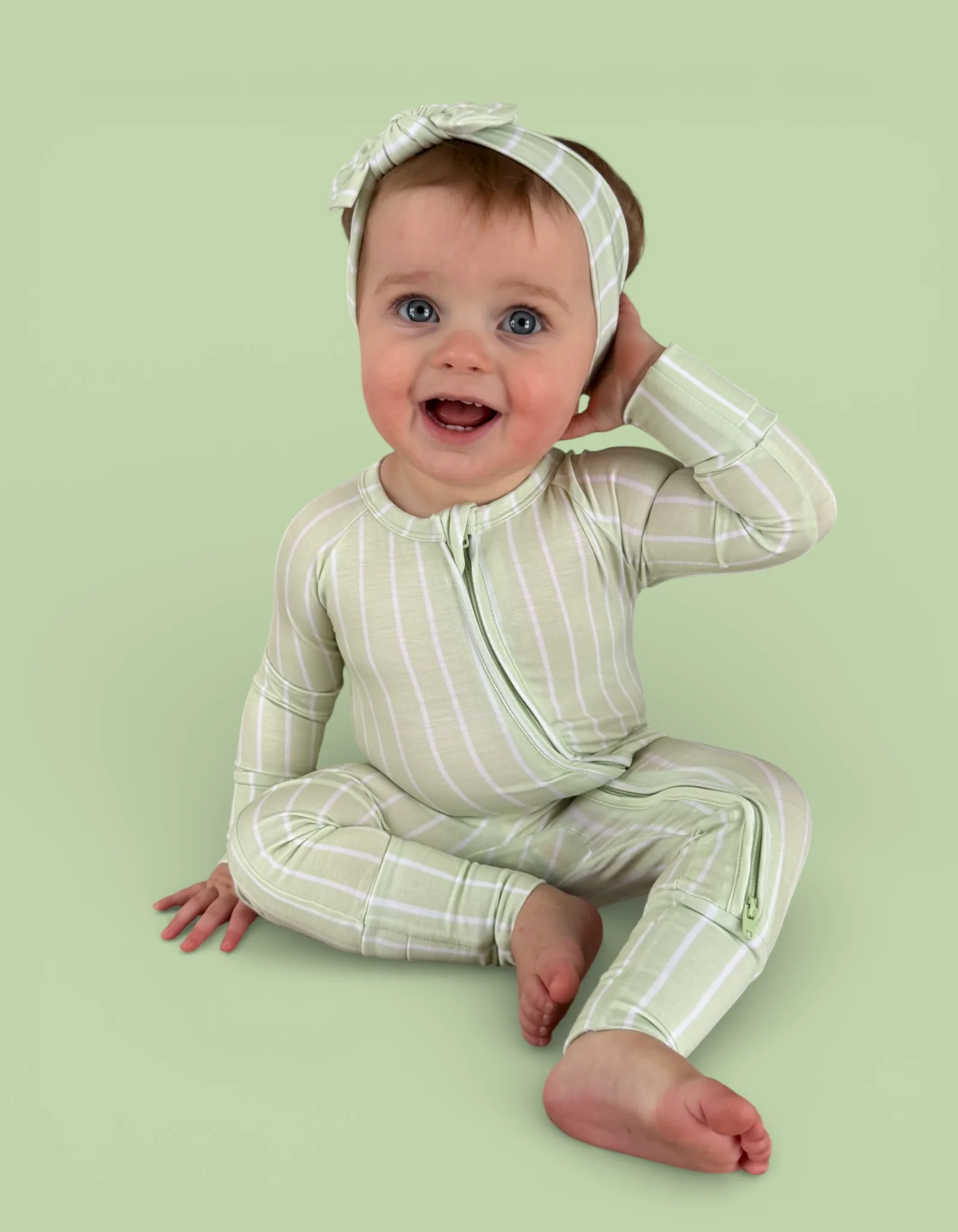 SPRINGTIME STRIPE DREAM ROMPER - Image 11