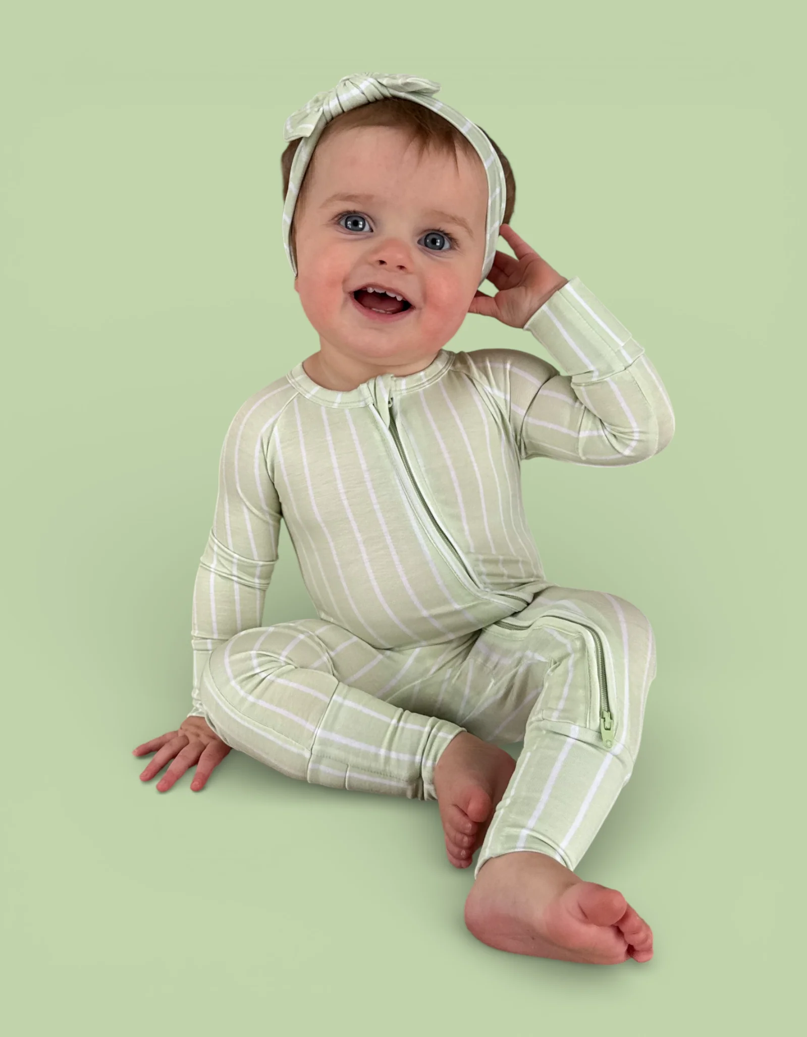 SPRINGTIME STRIPE DREAM ROMPER - Image 12