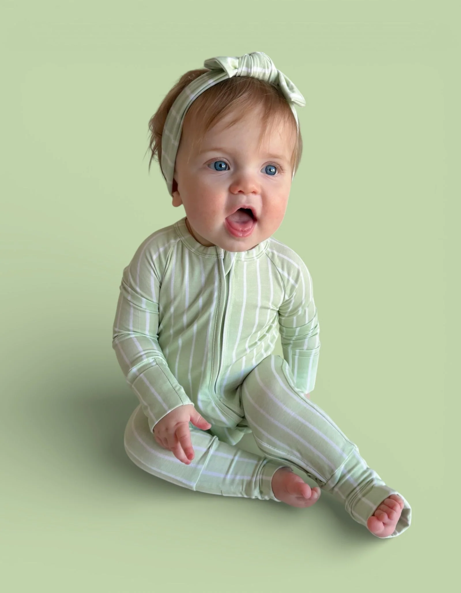 SPRINGTIME STRIPE DREAM ROMPER - Image 13