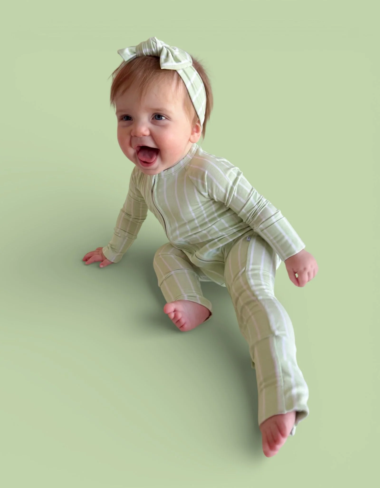 SPRINGTIME STRIPE DREAM ROMPER - Image 15