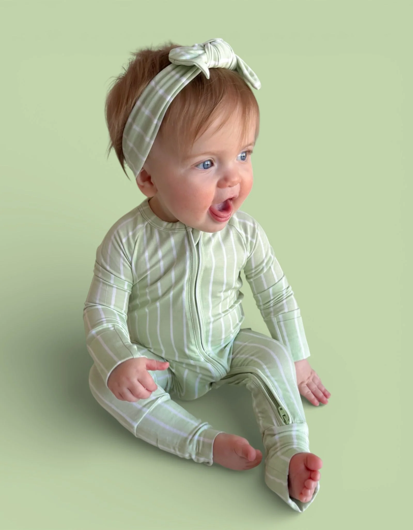 SPRINGTIME STRIPE DREAM ROMPER - Image 3