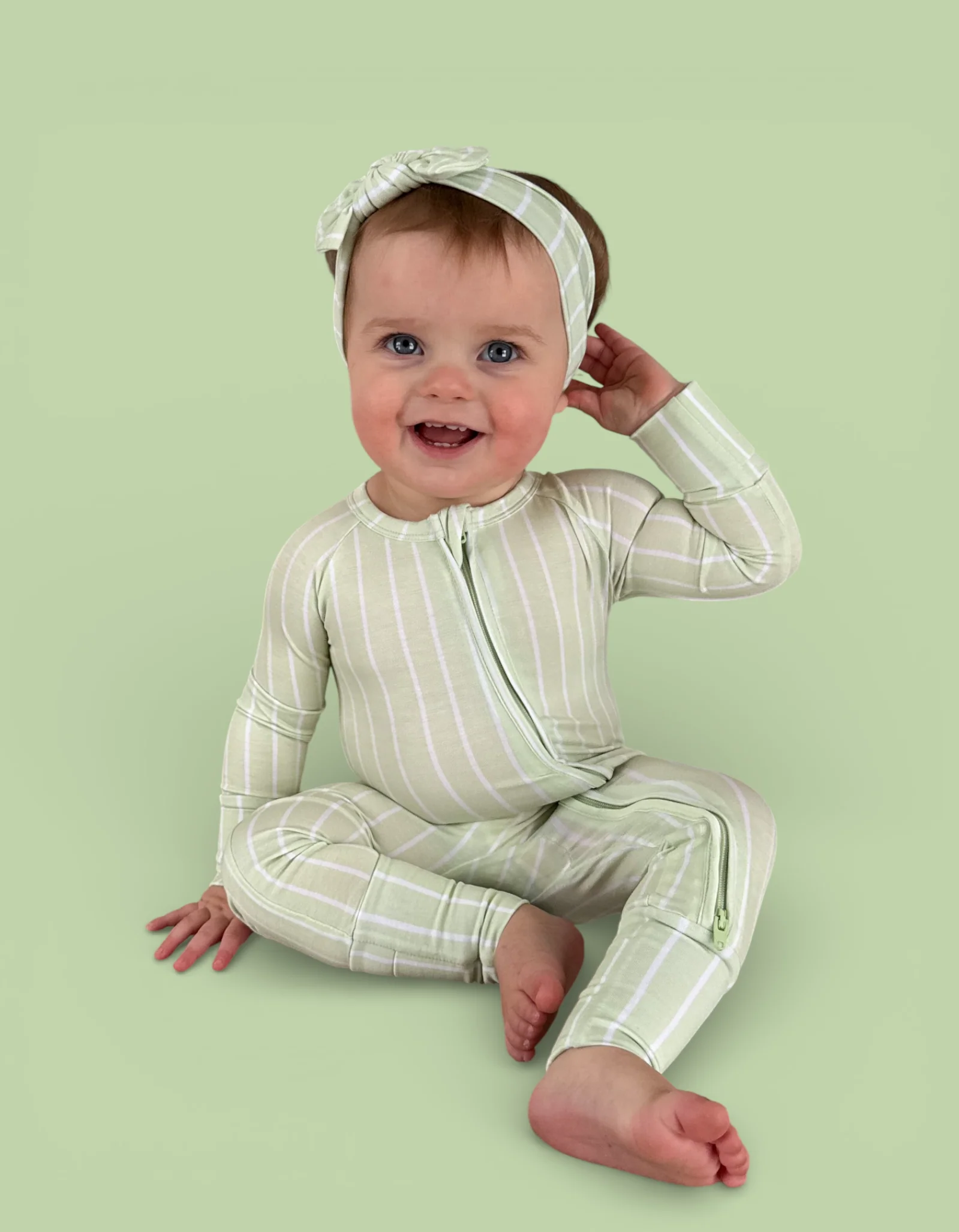 SPRINGTIME STRIPE DREAM ROMPER - Image 5