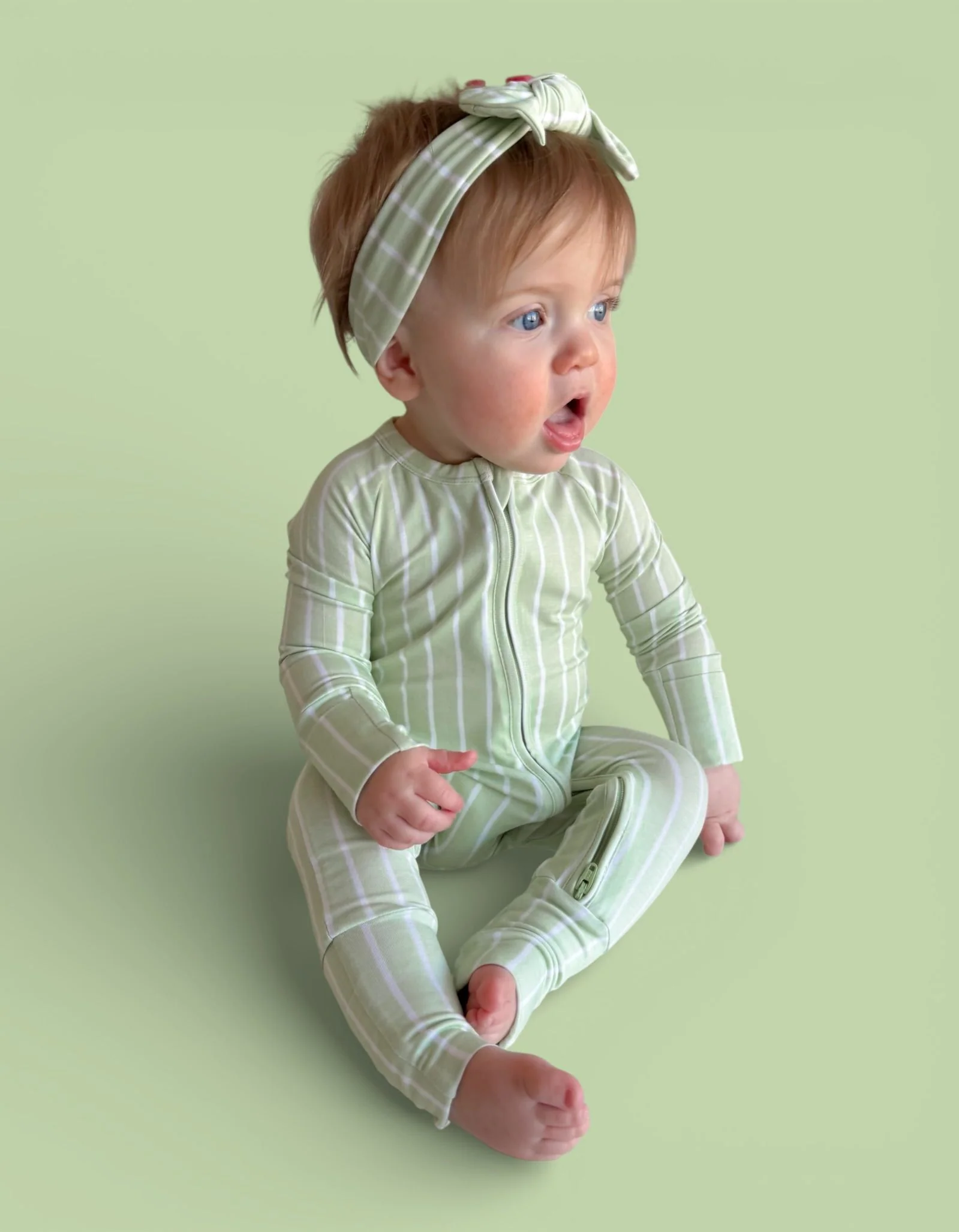 SPRINGTIME STRIPE DREAM ROMPER - Image 8