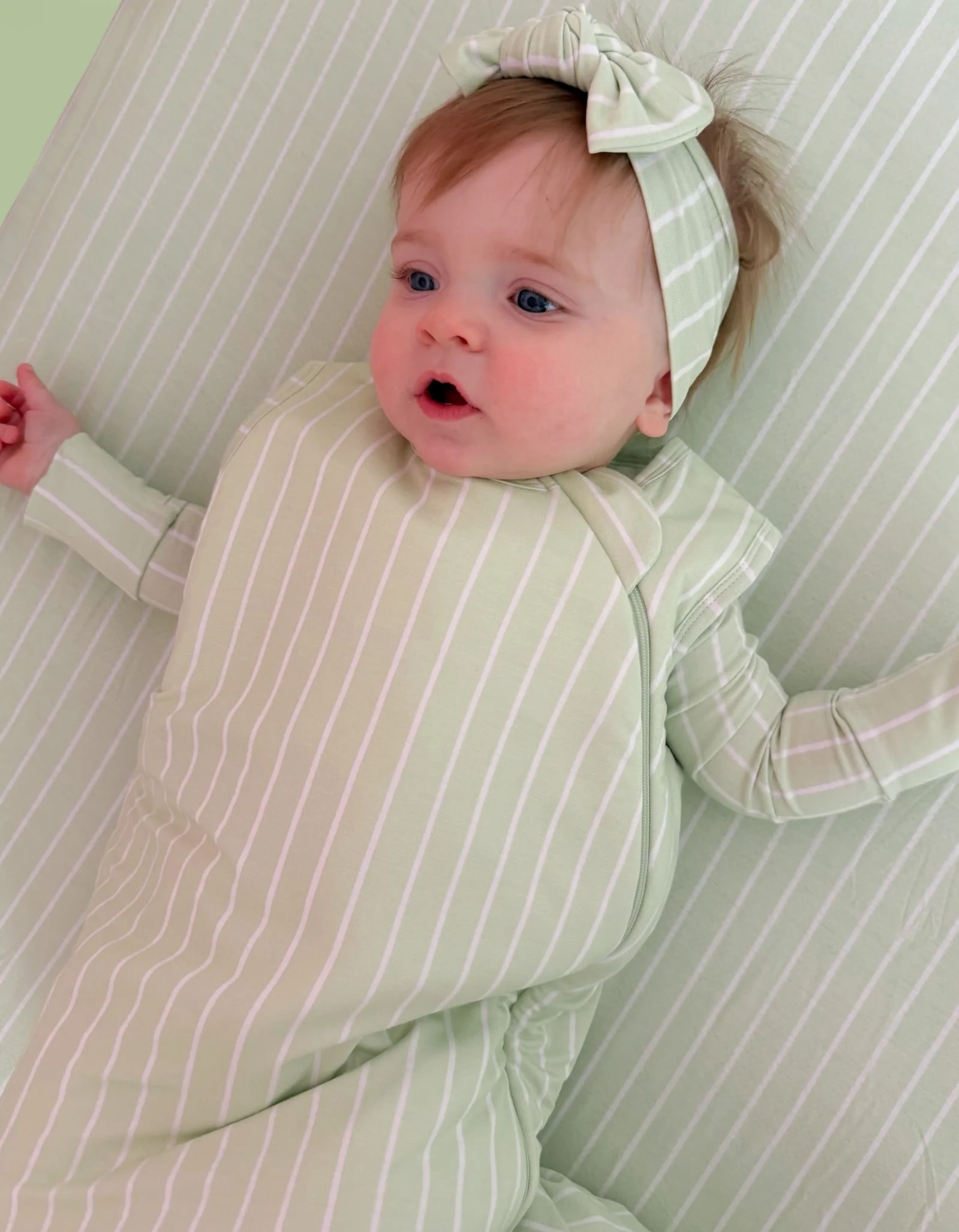 SPRINGTIME STRIPE DREAM SLEEP SACK - Image 3