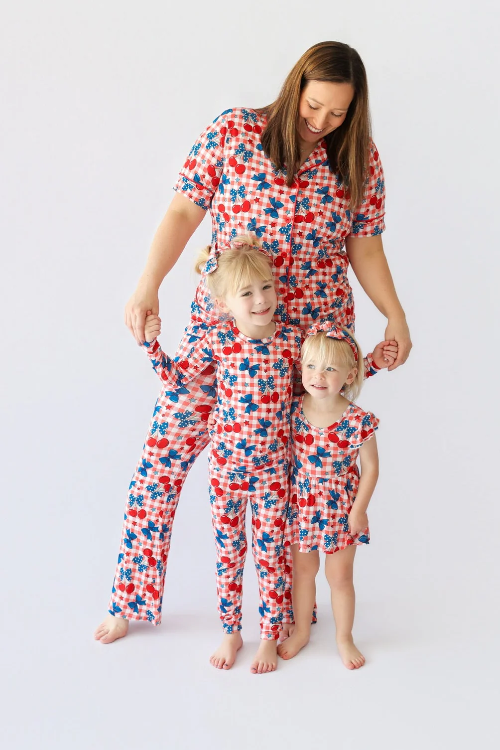 STAR-SPANGLED CHERRIES DREAM CAP SLEEVE BODYSUIT DRESS - Image 11