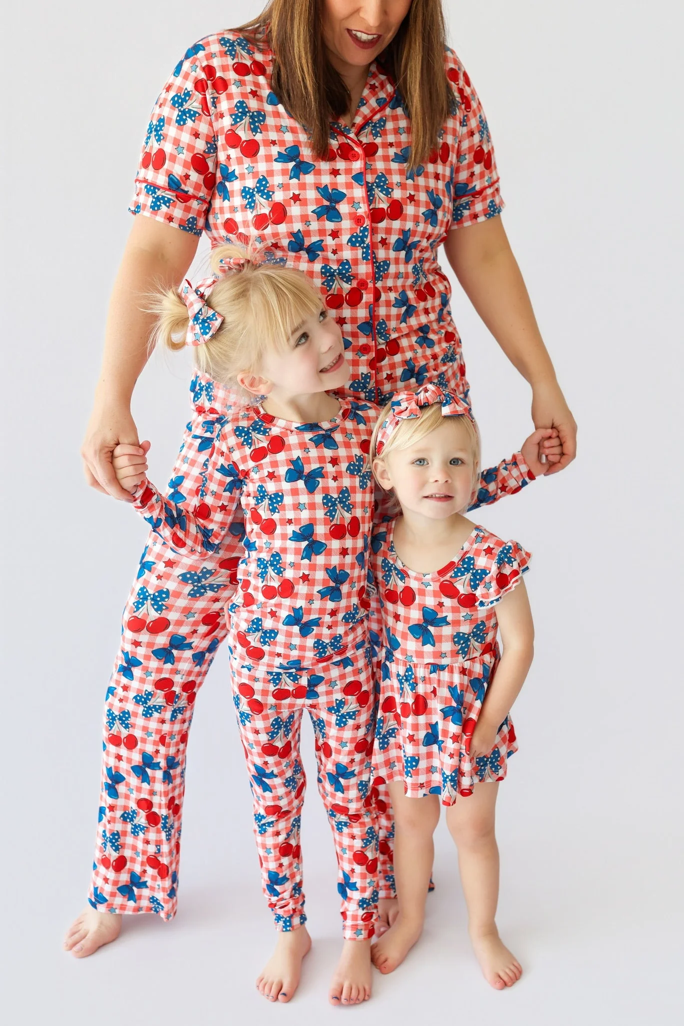 STAR-SPANGLED CHERRIES DREAM CAP SLEEVE BODYSUIT DRESS - Image 12