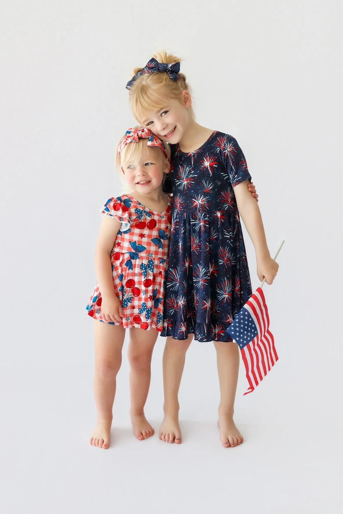STAR-SPANGLED CHERRIES DREAM CAP SLEEVE BODYSUIT DRESS - Image 7