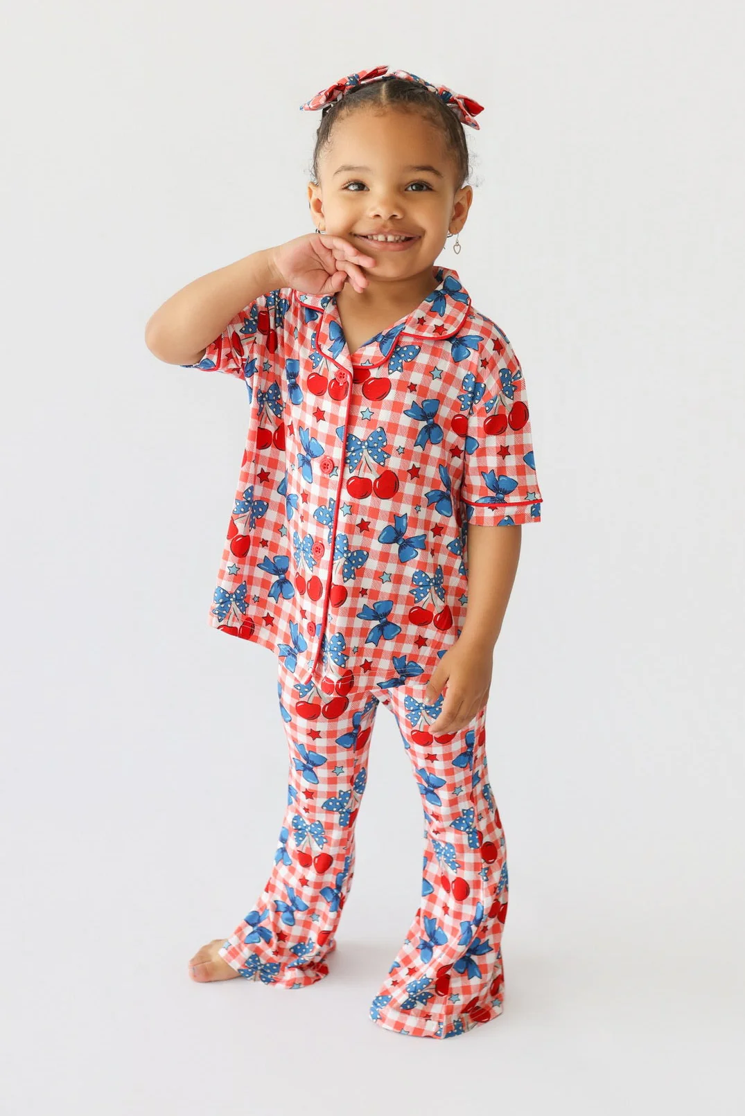 STAR-SPANGLED CHERRIES DREAM GIRL'S FLARE SET - Image 6