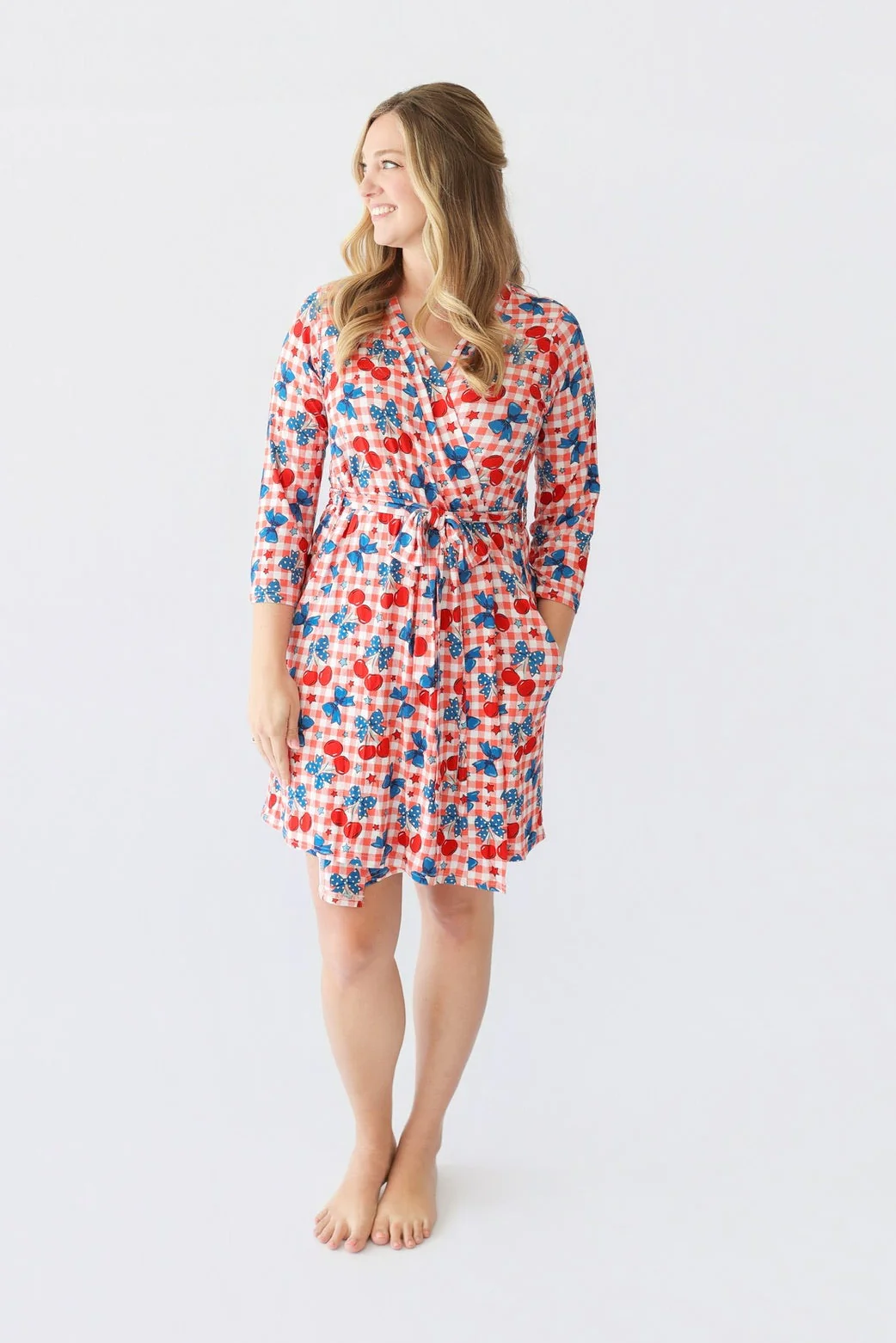 STAR-SPANGLED CHERRIES WOMEN'S DREAM ROBE