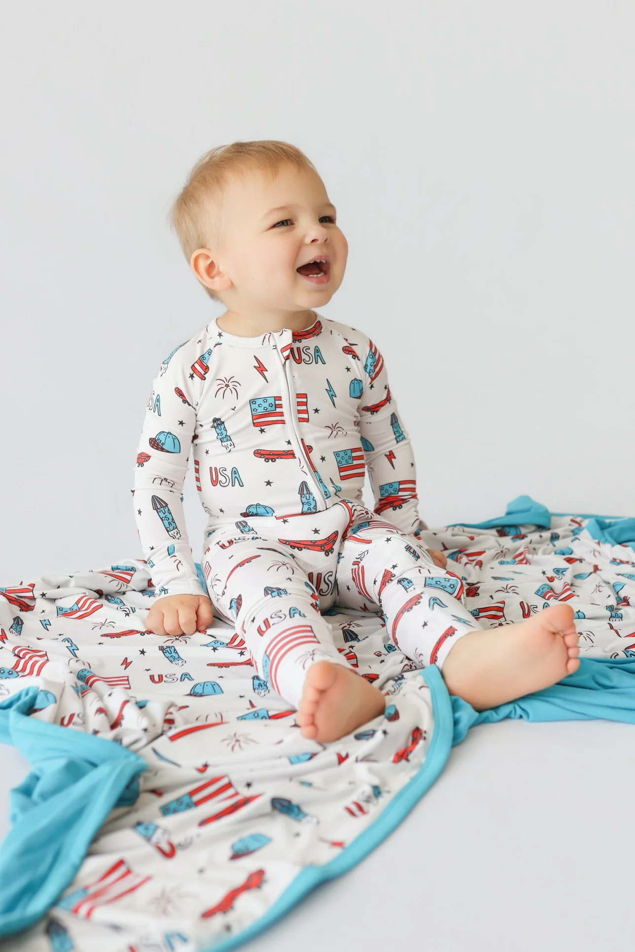 STAR-SPANGLED SKATE DREAM ROMPER - Image 3