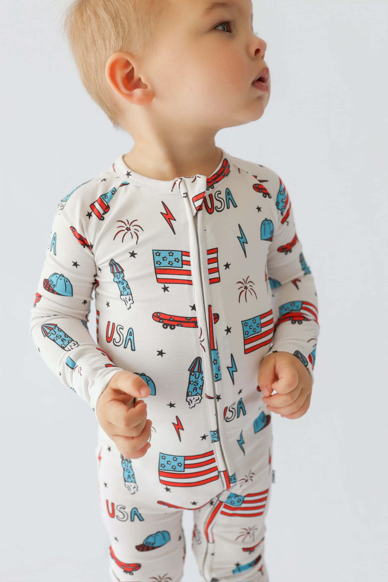 STAR-SPANGLED SKATE DREAM ROMPER - Image 4