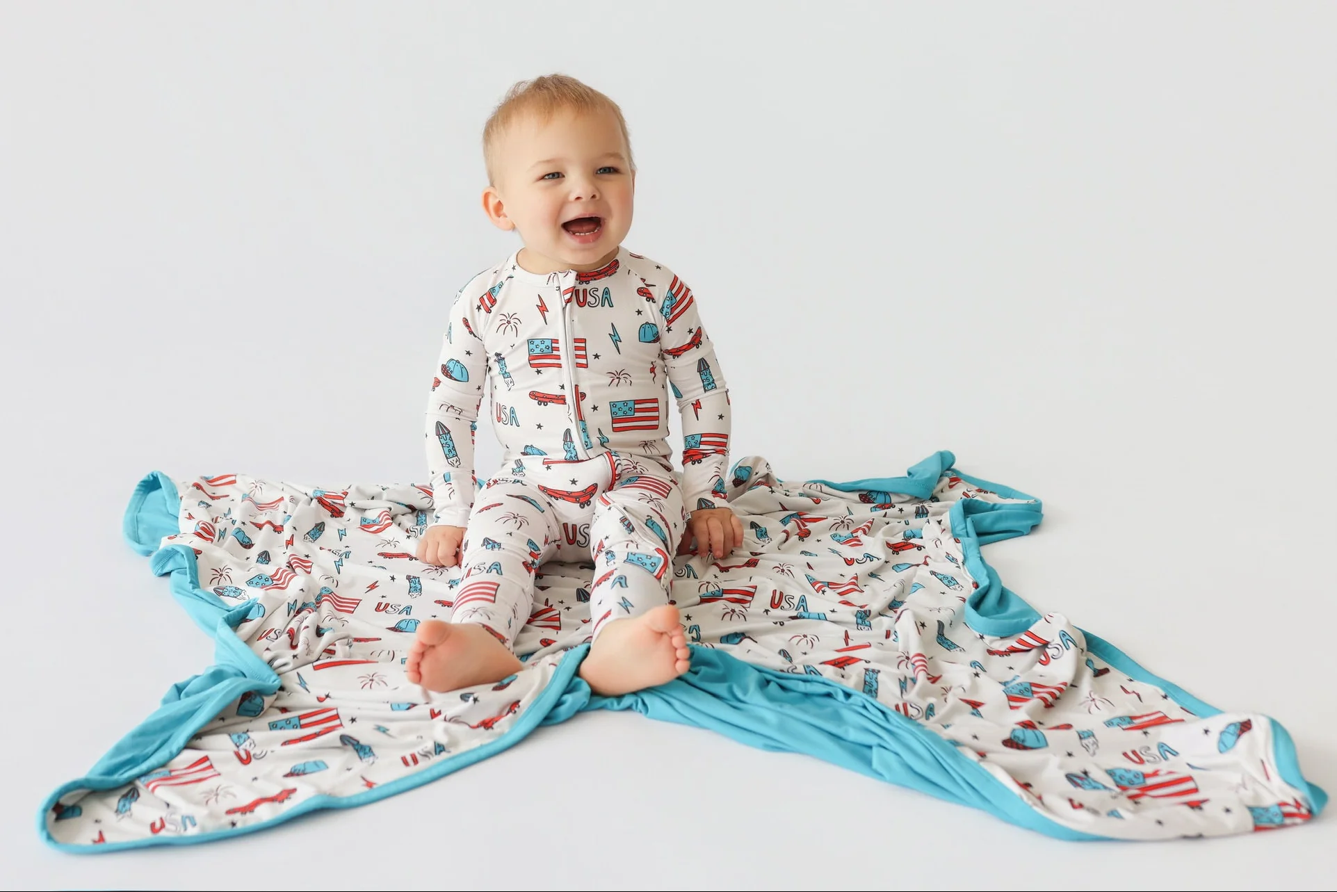 STAR-SPANGLED SKATE DREAM ROMPER - Image 5