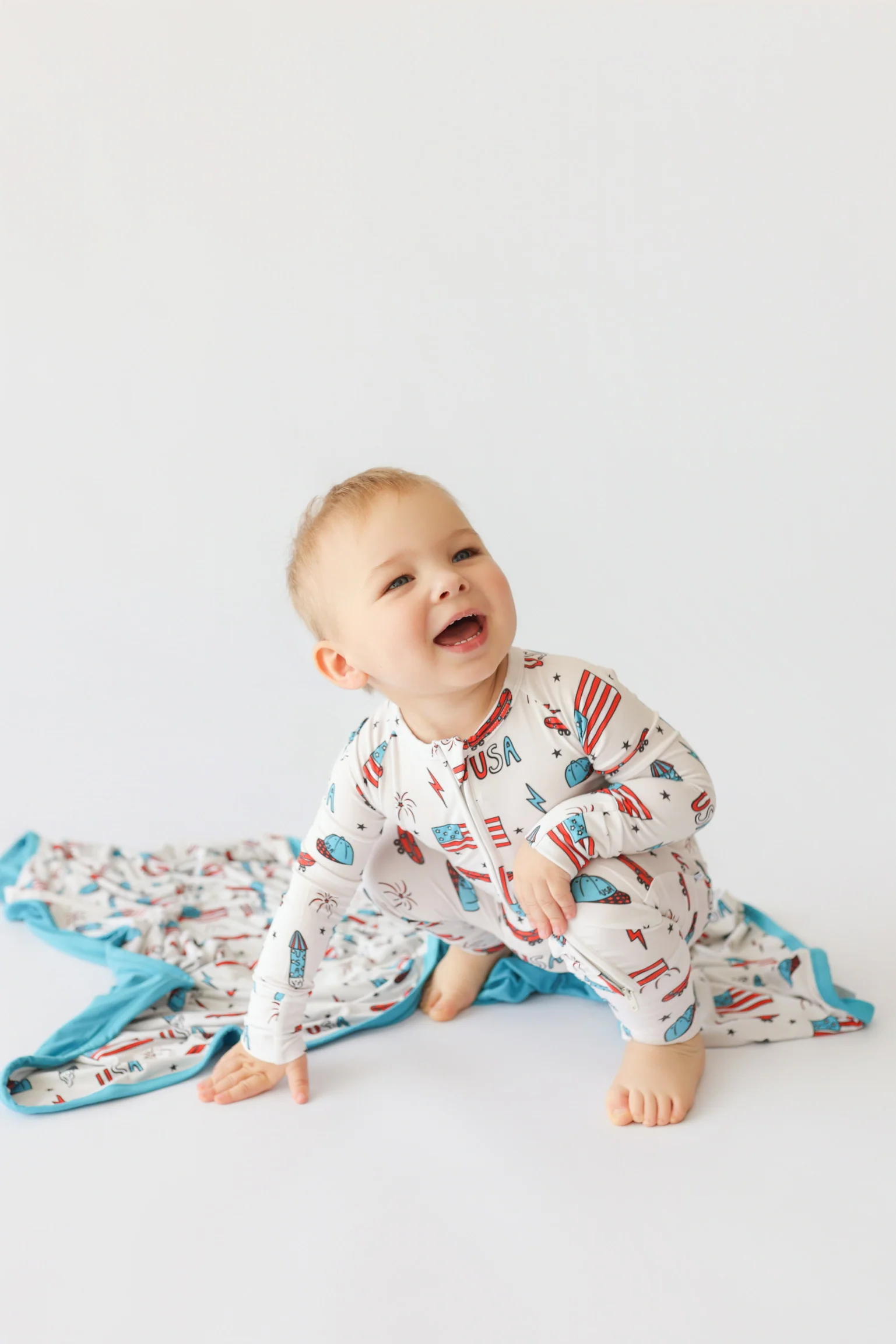 STAR-SPANGLED SKATE DREAM ROMPER - Image 8
