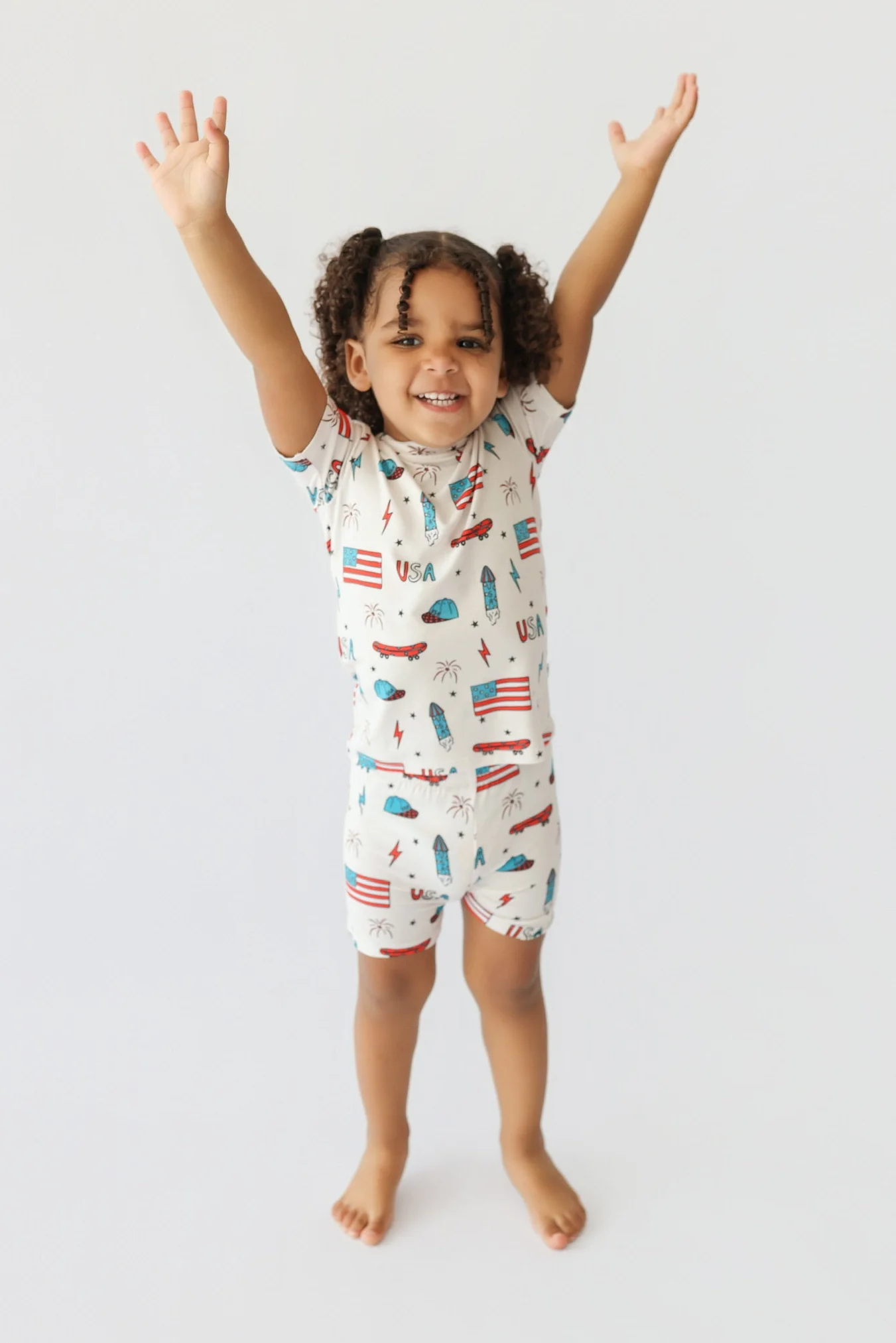 STAR-SPANGLED SKATE DREAM SHORT SET
