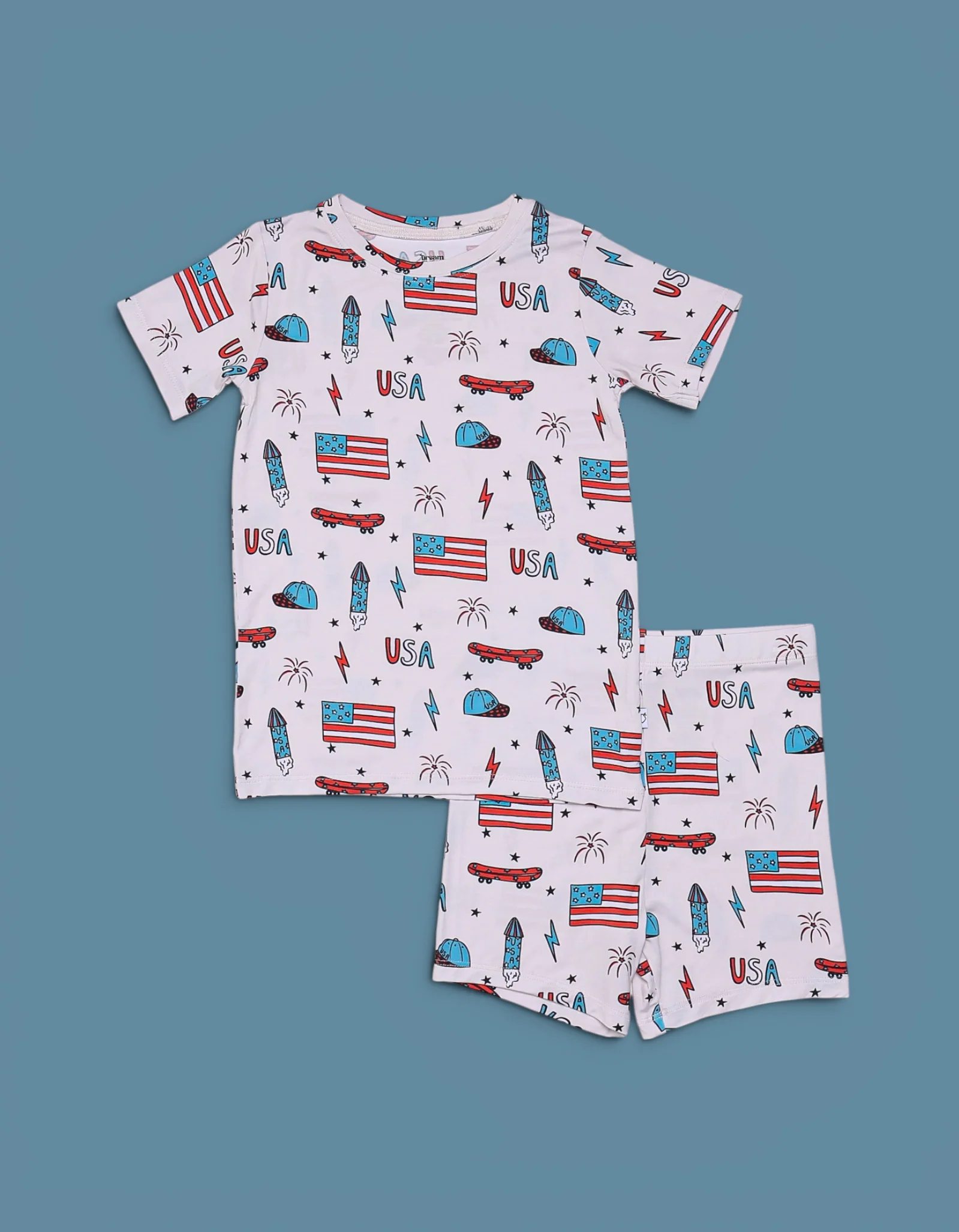 STAR-SPANGLED SKATE DREAM SHORT SET - Image 2
