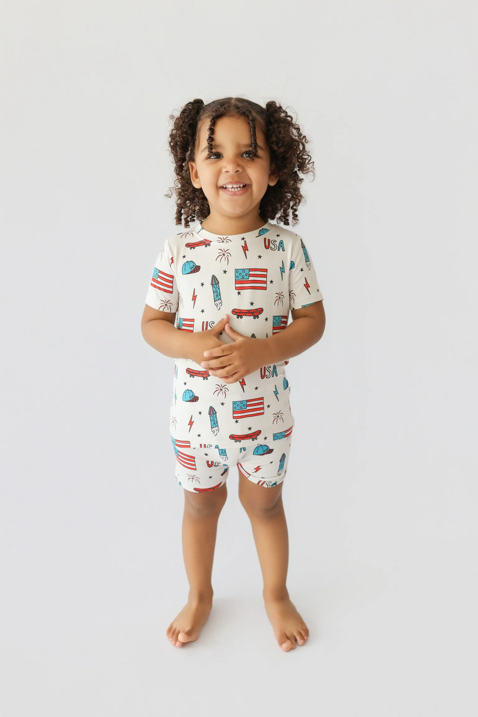STAR-SPANGLED SKATE DREAM SHORT SET - Image 3