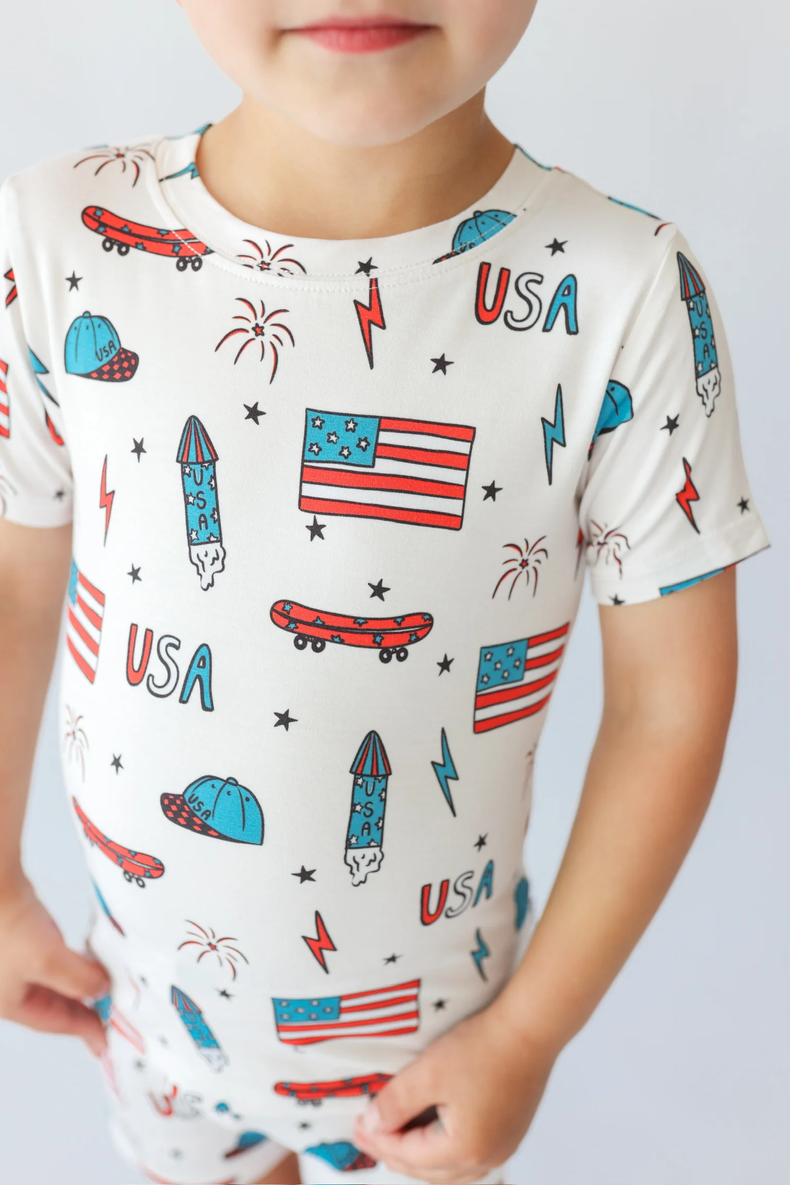 STAR-SPANGLED SKATE DREAM SHORT SET - Image 4