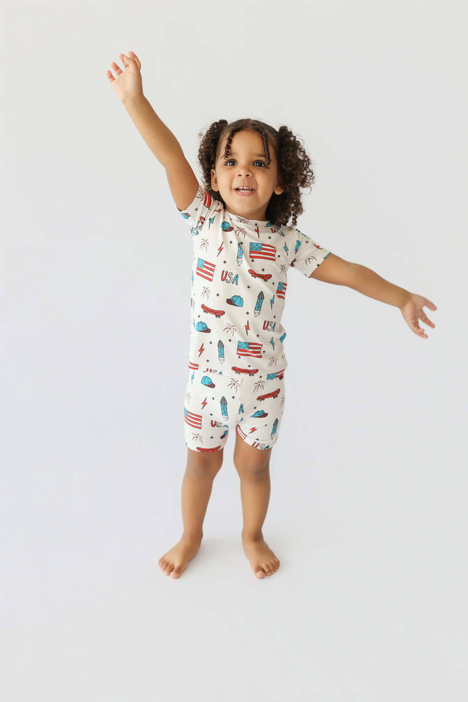 STAR-SPANGLED SKATE DREAM SHORT SET - Image 5