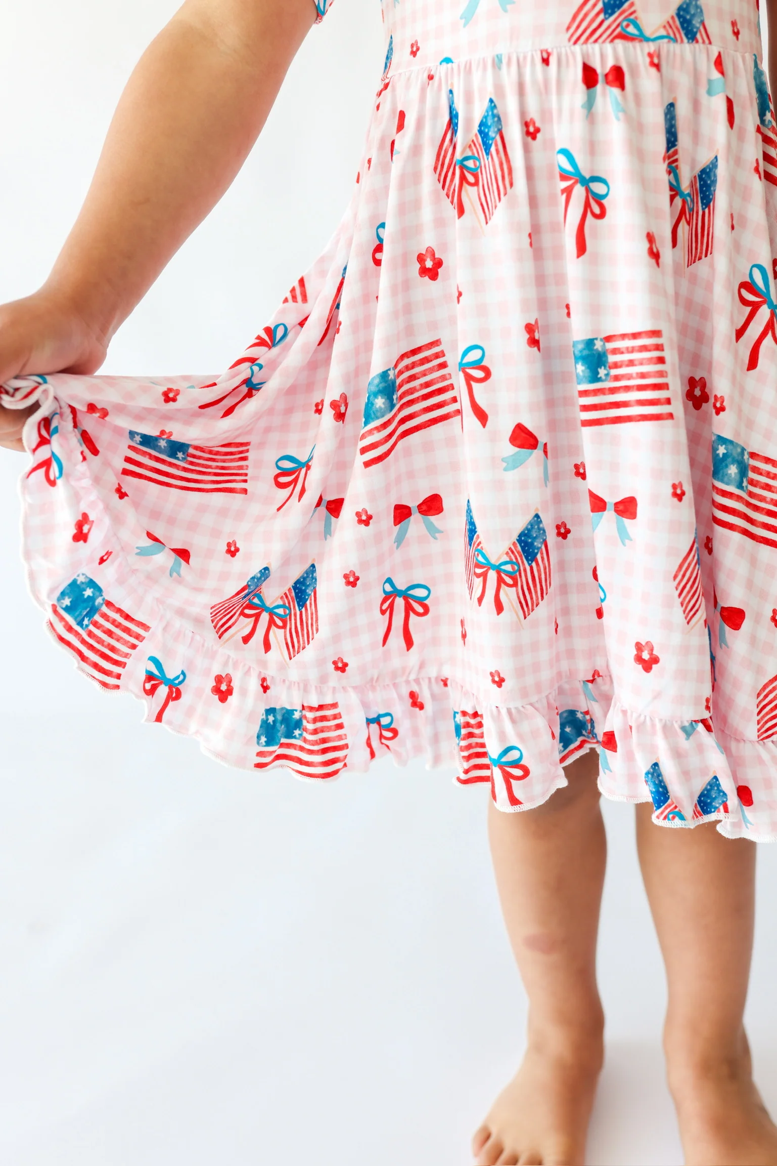 STAR-SPANGLED SWEETHEART DREAM RUFFLE DRESS - Image 3