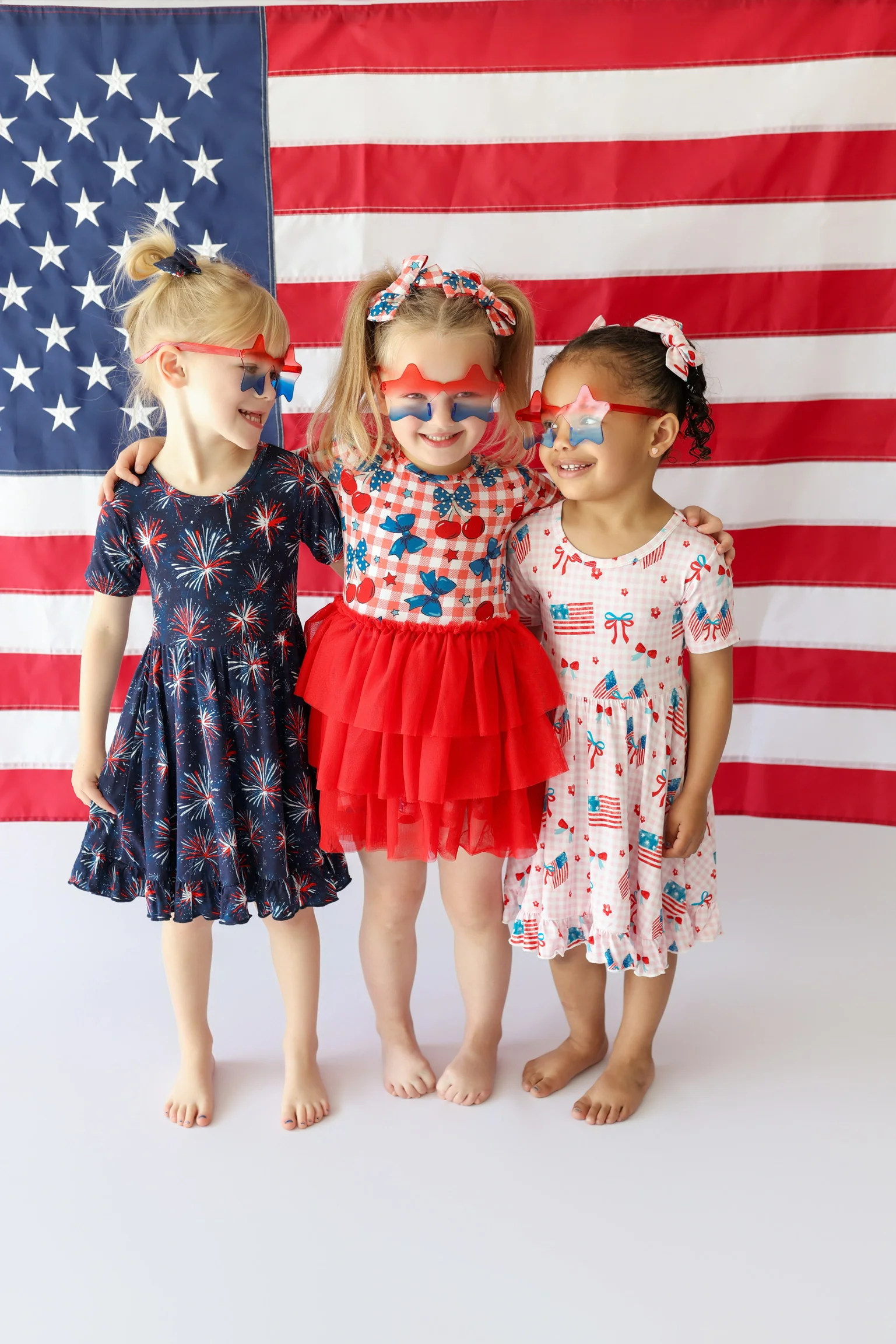 STAR-SPANGLED SWEETHEART DREAM RUFFLE DRESS - Image 4