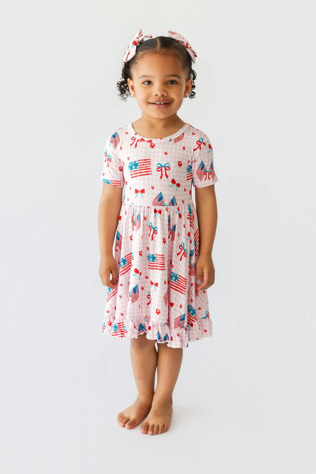 STAR-SPANGLED SWEETHEART DREAM RUFFLE DRESS - Image 6