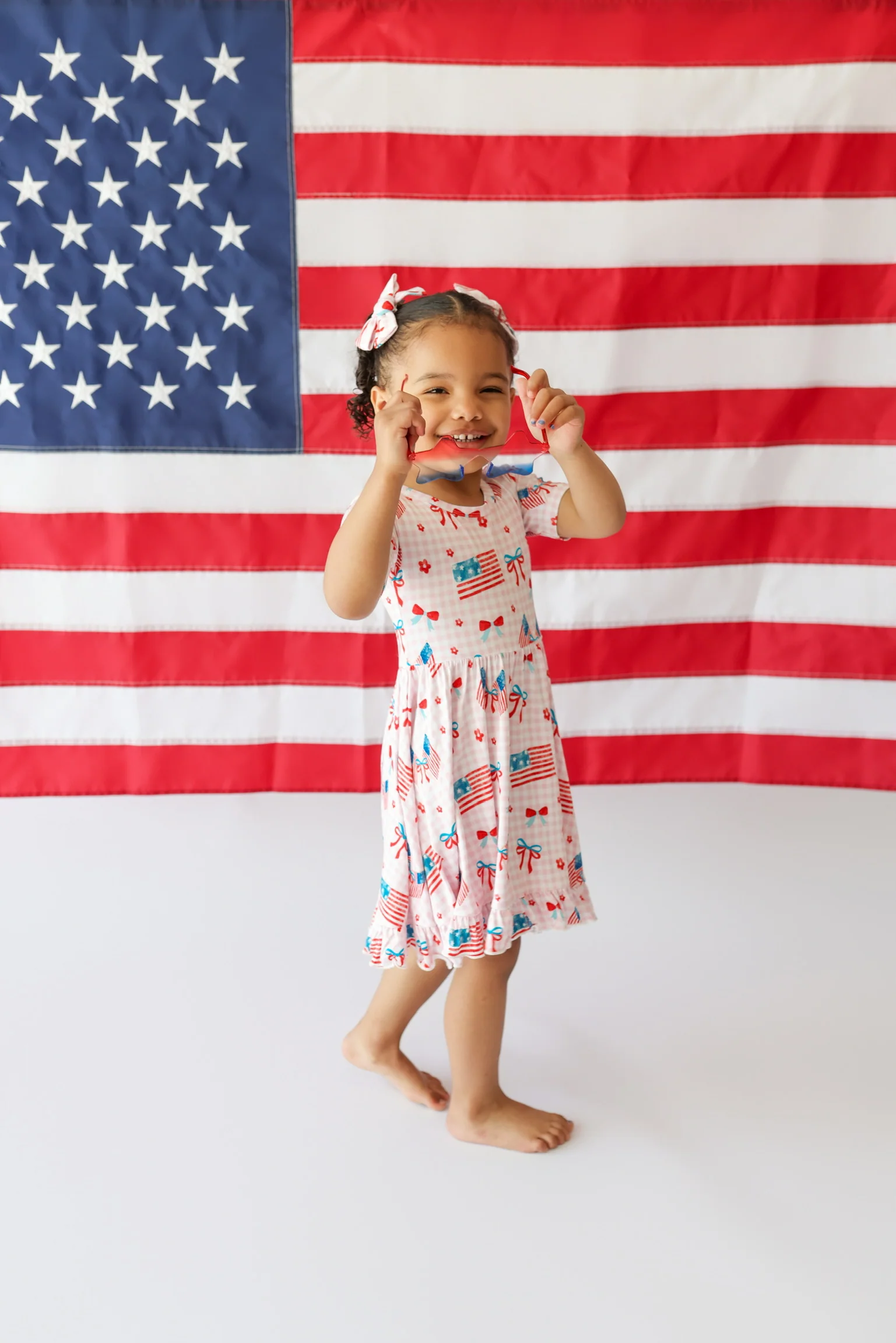 STAR-SPANGLED SWEETHEART DREAM RUFFLE DRESS - Image 8
