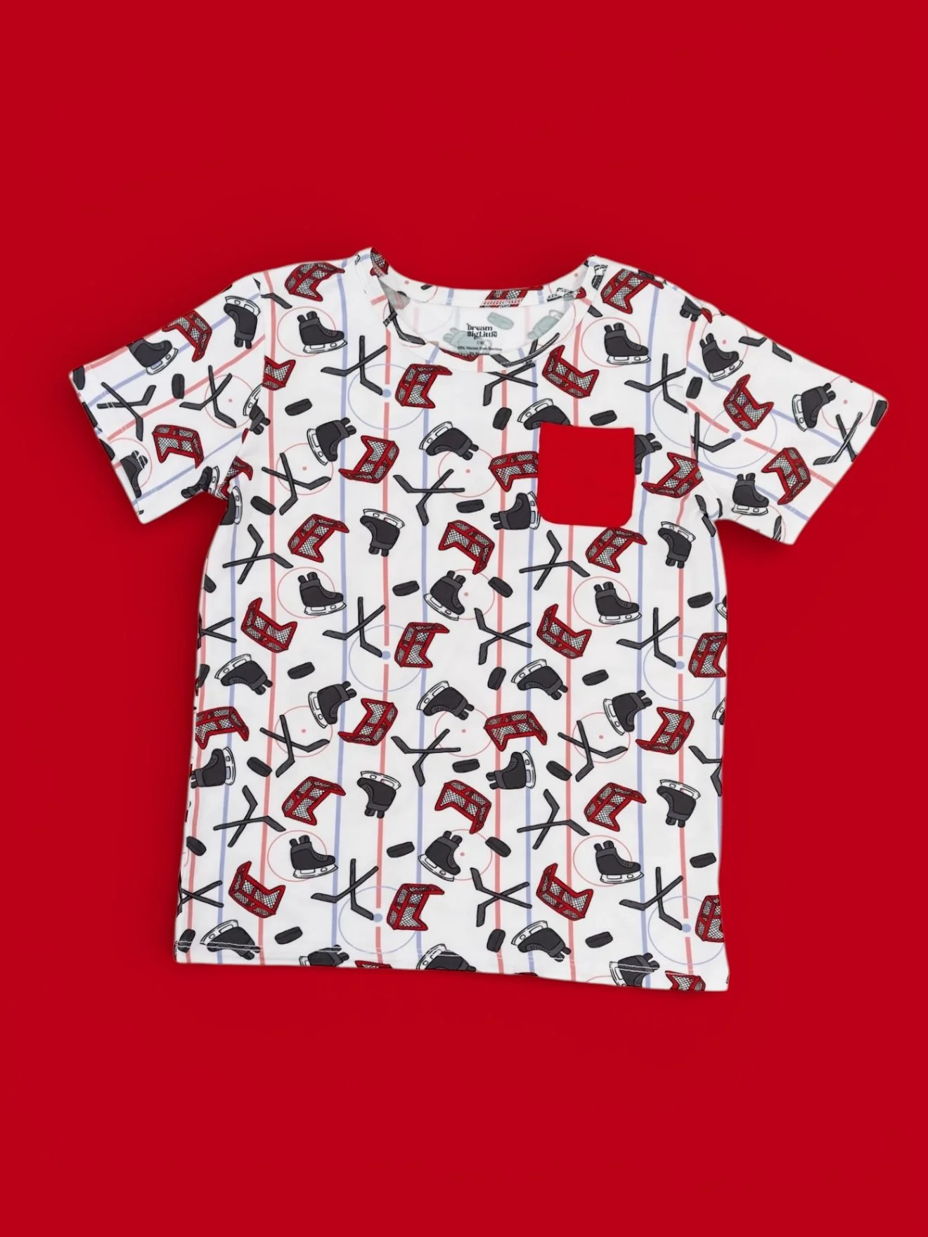 STICK & SKATE DREAM POCKET TEE - Image 2