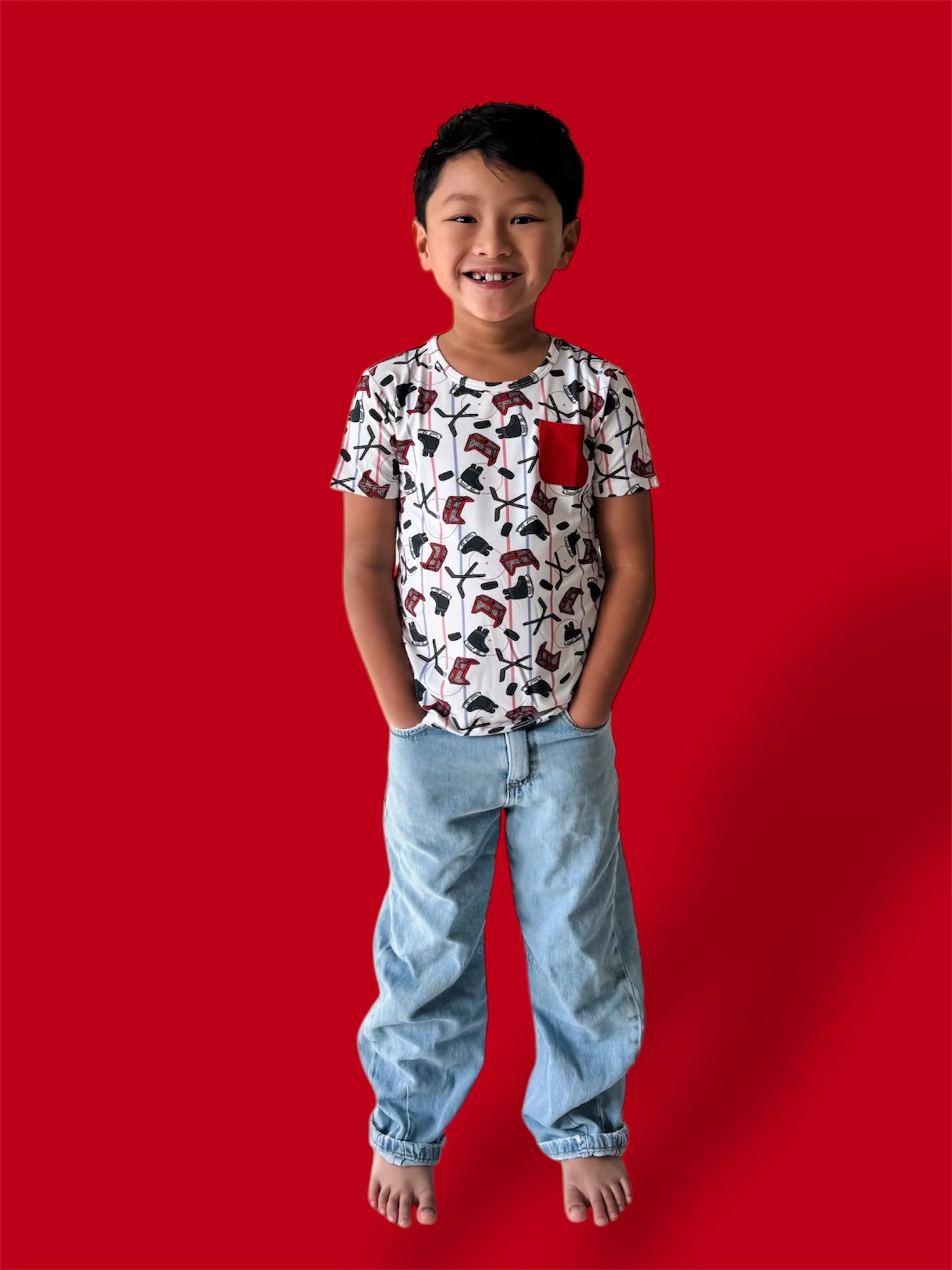 STICK & SKATE DREAM POCKET TEE - Image 6