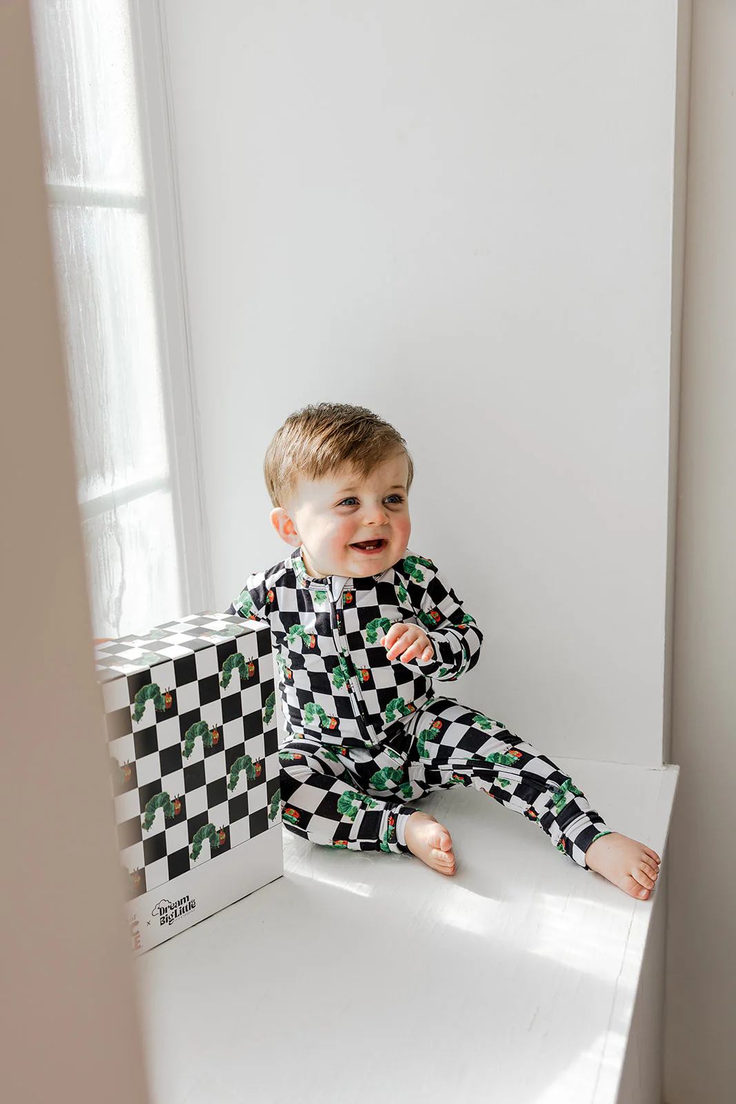 CATERPILLAR CHECK DREAM ROMPER