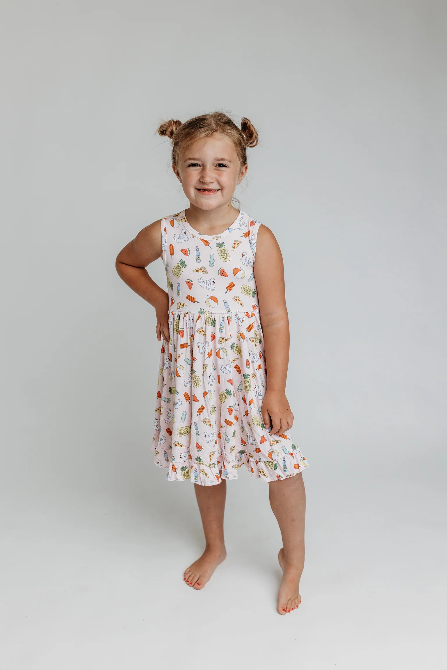POOLSIDE PARTY DREAM RUFFLE DRESS - Image 4