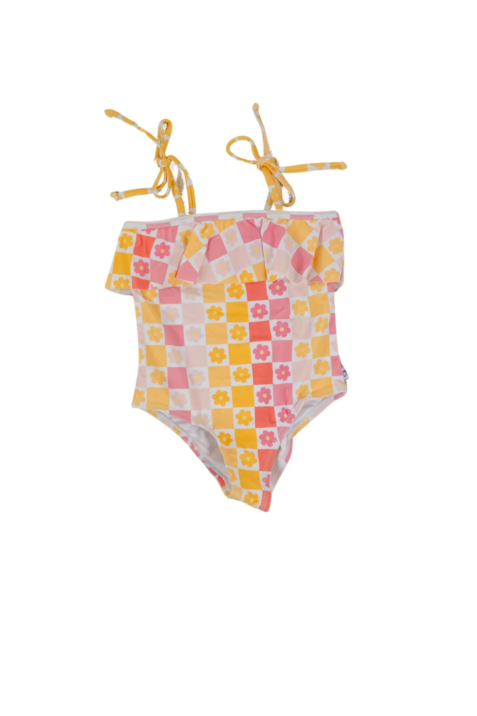 SUMMER SUNSET CHECKERS DREAM ONE PIECE SWIM SUIT - Image 23