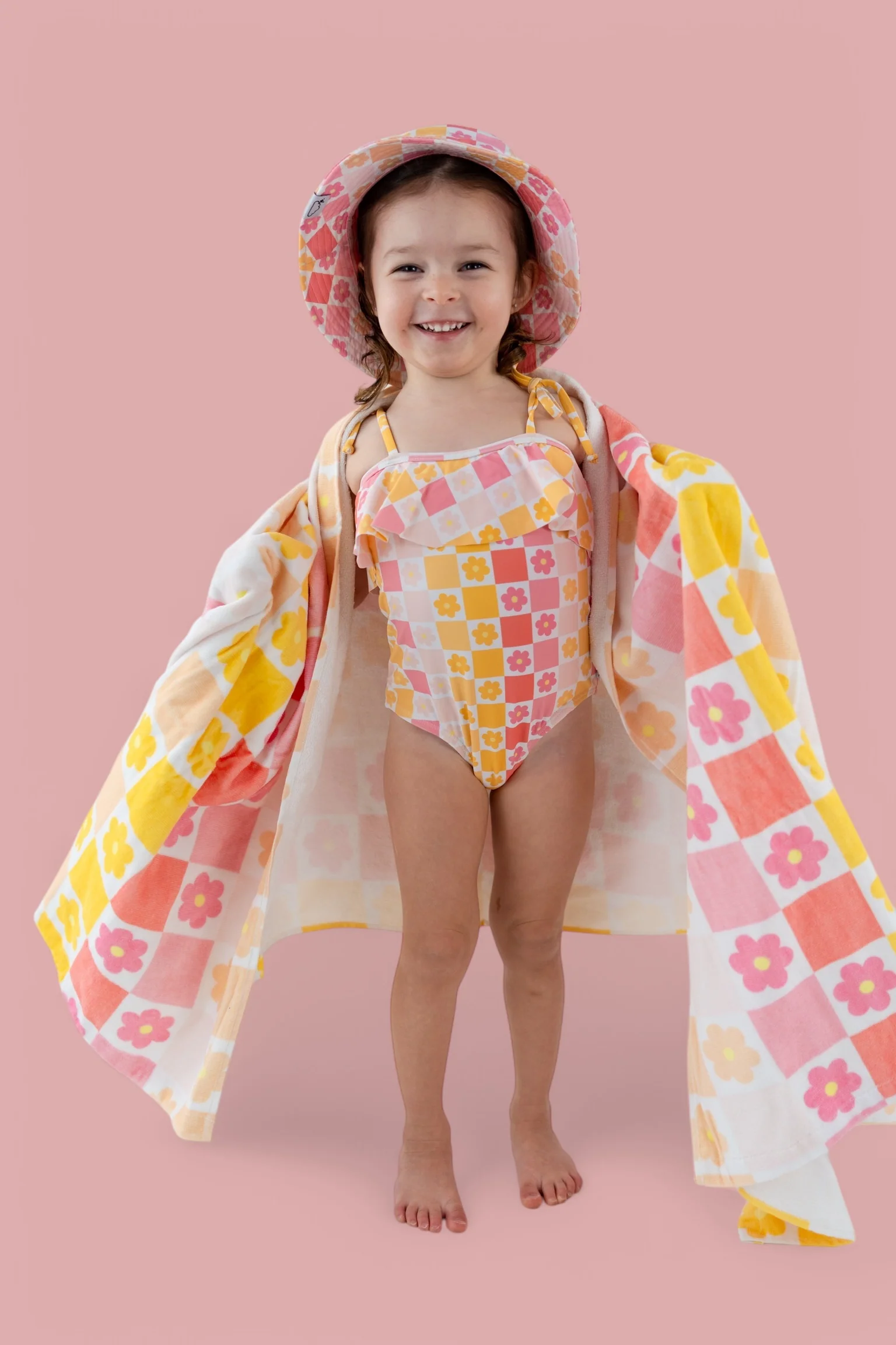 SUMMER SUNSET CHECKERS DREAM TOWEL - Image 14