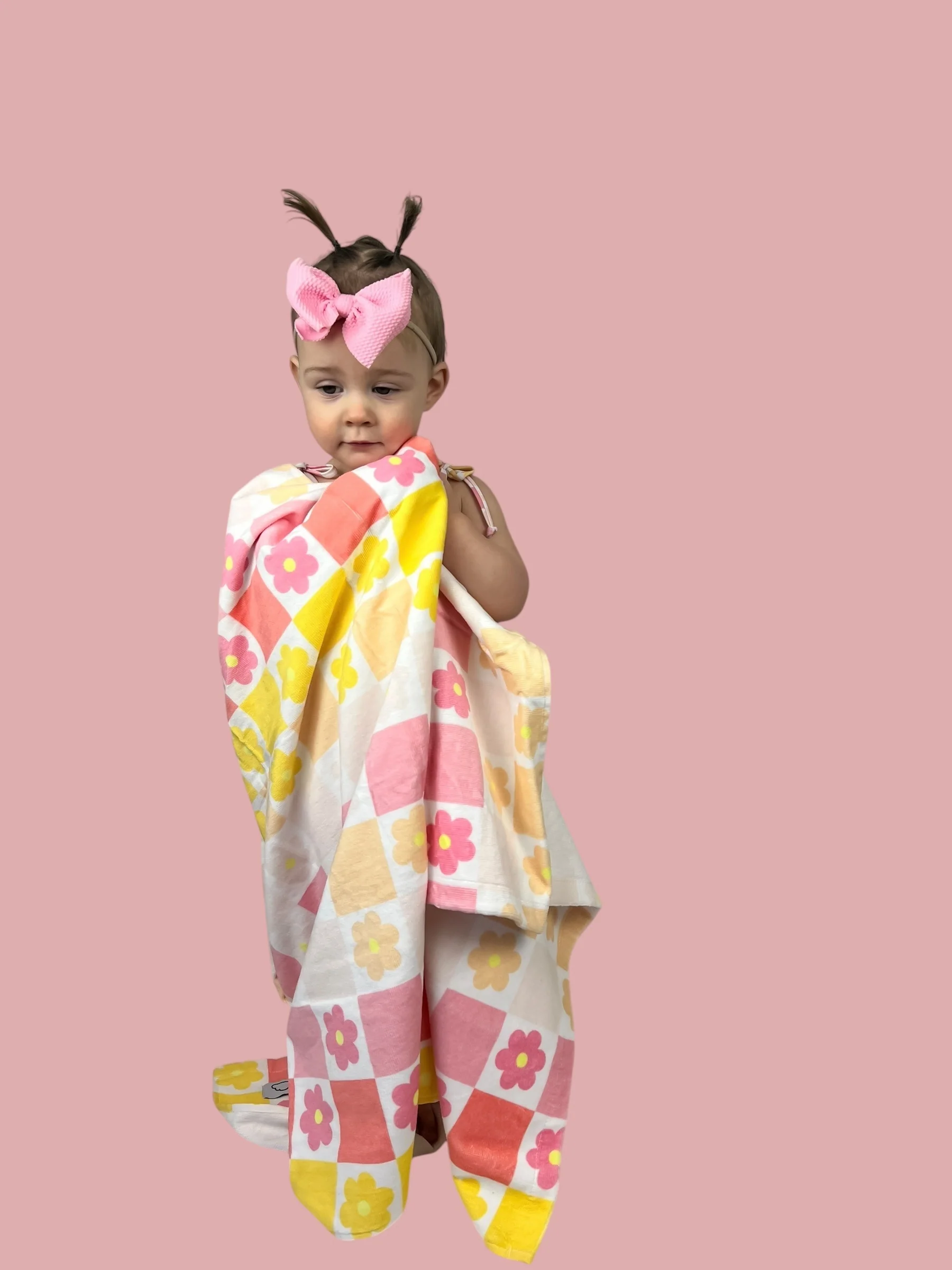 SUMMER SUNSET CHECKERS DREAM TOWEL - Image 8